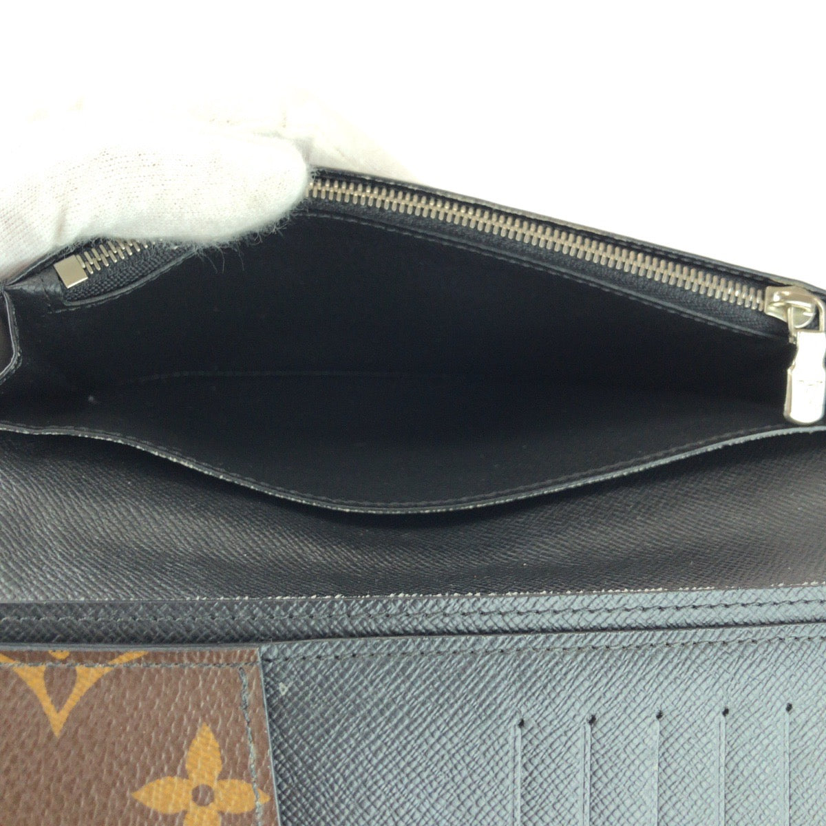 25501
LOUIS VUITTON ルイヴィトン モノグラム マカサー ポルトフォイユ ブラザ ブラウン シルバー金具 PVC M69410 長財布 ロングウォレット メンズ AB16