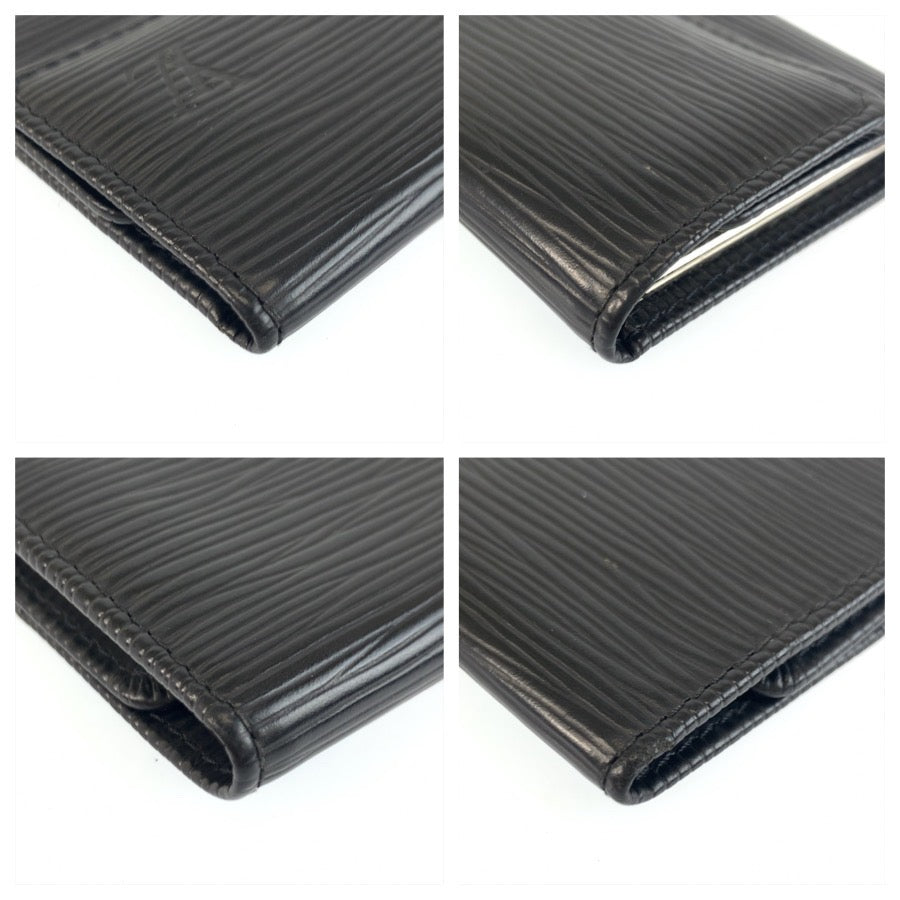 25502
LOUIS VUITTON ルイヴィトン エピ ミュルティクレ6 ブラック 黒 レザー M63812 キーケース 6連 メンズ ABP9