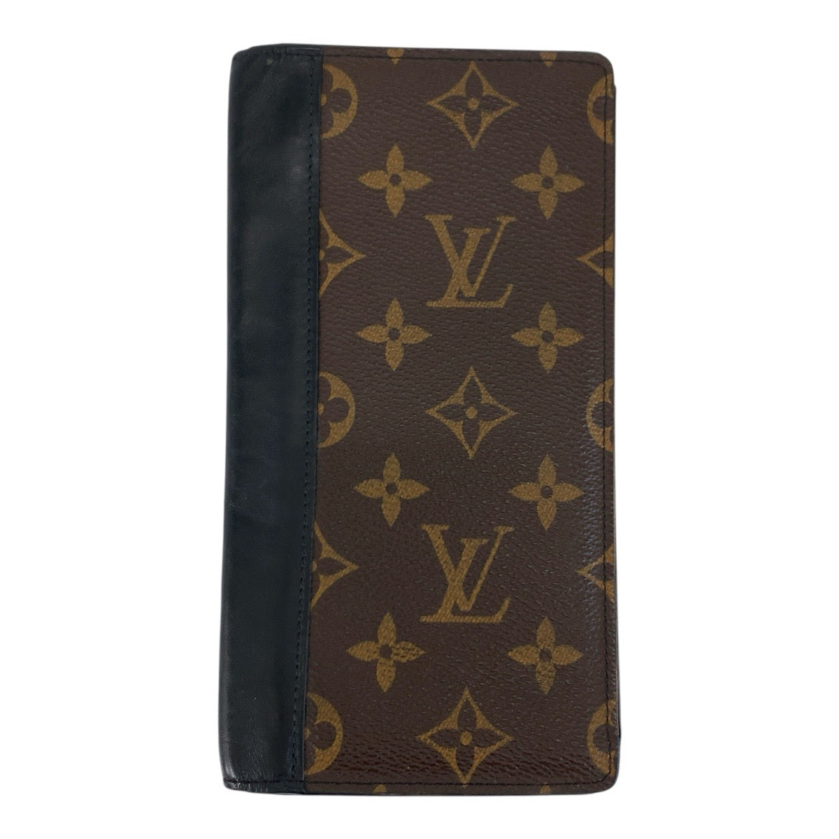 25505
LOUIS VUITTON ルイヴィトン モノグラム マカサー ポルトフォイユ ブラザ ブラウン ブラック PVC M69410 長財布 ロングウォレット メンズ AB16