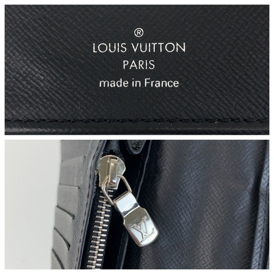 25505
LOUIS VUITTON ルイヴィトン モノグラム マカサー ポルトフォイユ ブラザ ブラウン ブラック PVC M69410 長財布 ロングウォレット メンズ AB16