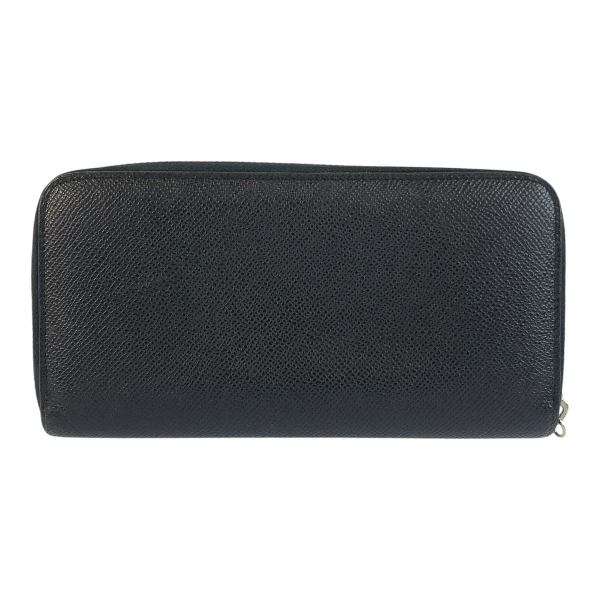 25506
BVLGARI ブルガリ ブラック 黒 シルバー金具 レザー 長財布 ロングウォレット メンズ AB16