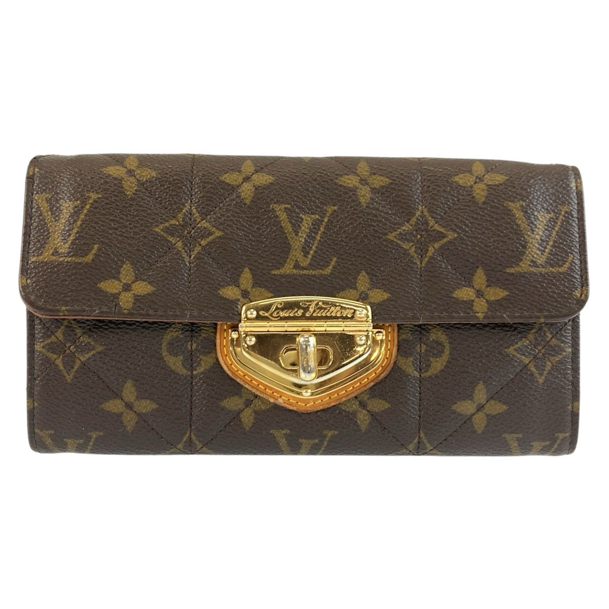 25508
LOUIS VUITTON ルイヴィトン モノグラムエトワール ポルトフォイユ サラ ブラウン ゴールド金具 PVC M66556 長財布 ロングウォレット レディース AB21