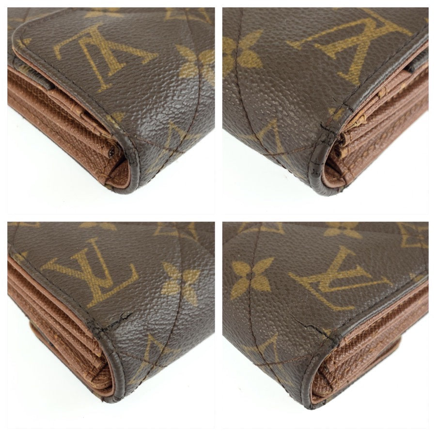 25508
LOUIS VUITTON ルイヴィトン モノグラムエトワール ポルトフォイユ サラ ブラウン ゴールド金具 PVC M66556 長財布 ロングウォレット レディース AB21