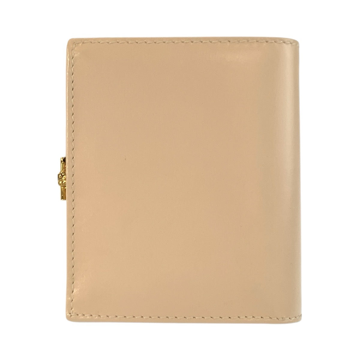 25511
GUCCI グッチ Gロゴ ベージュ ゴールド金具 レザー 035 2149 1848 折り財布 コンパクトウォレット レディース A21