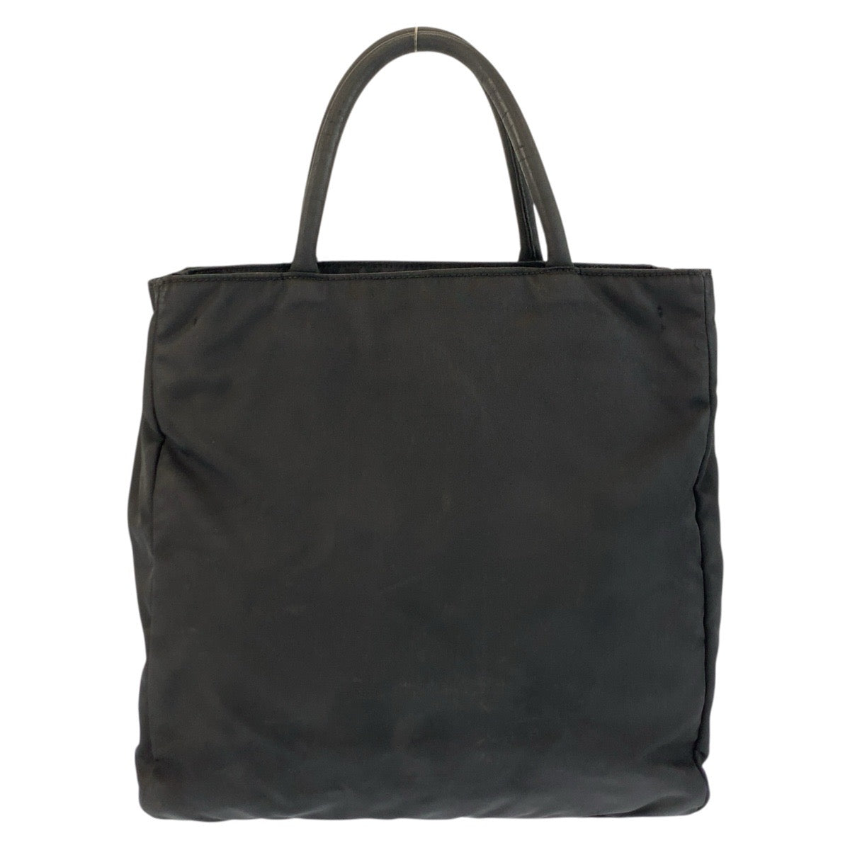 25523
PRADA プラダ テスート 三角ロゴプレート ブラック 黒 シルバー金具 ナイロン トートバッグ ハンドバッグ レディース B14
