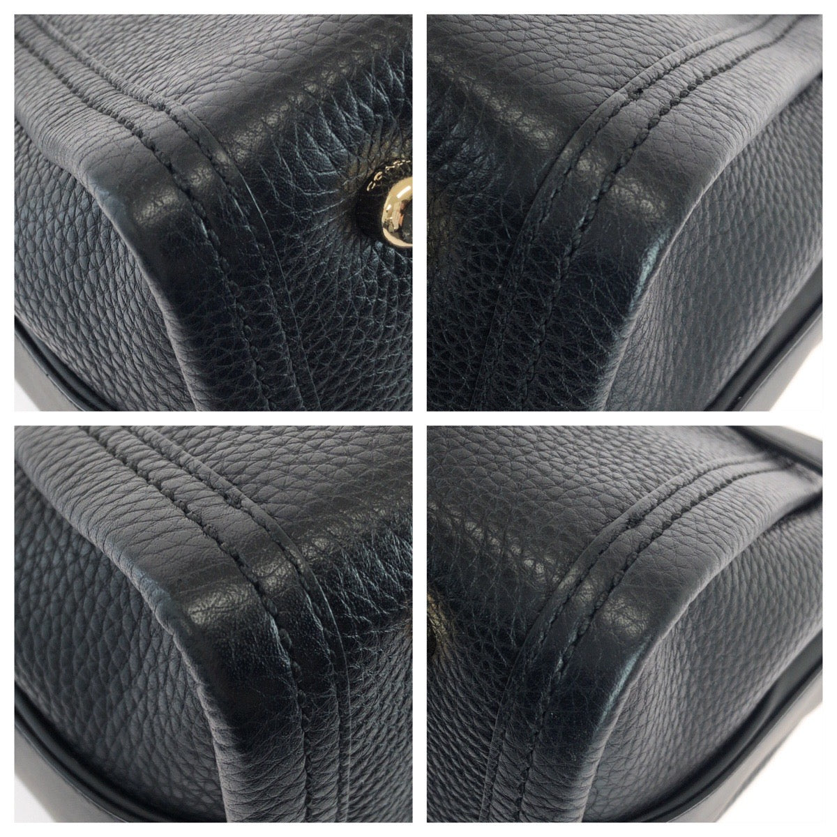 25530
COACH コーチ スワッガー 32 ２way ブラック 黒 ゴールド金具 レザー 34408 ハンドバッグ ショルダーバッグ レディース A21