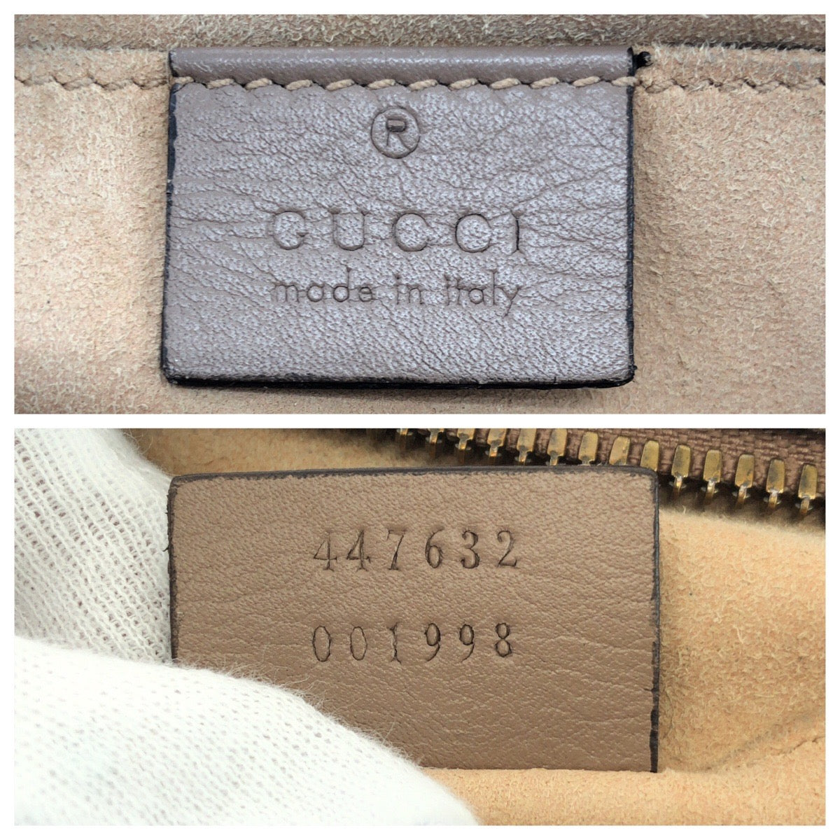 25536
GUCCI グッチ GGマーモント ベージュ ゴールド金具 レザー 447632 ショルダーバッグ メッセンジャーバッグ レディース AB50