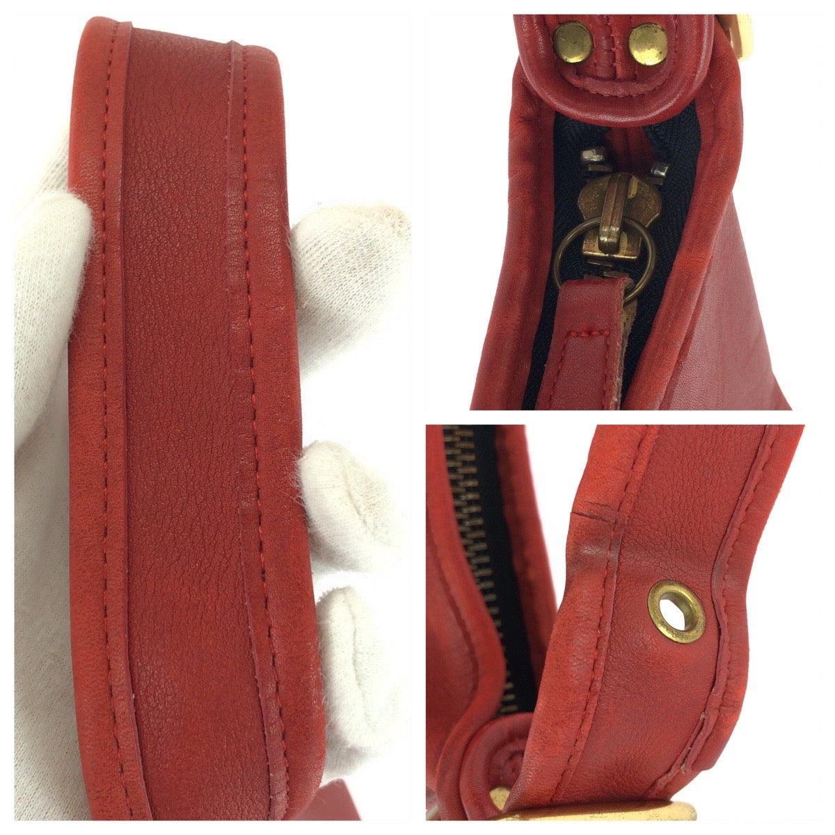 25541
COACH コーチ オールドコーチ ダッフルサック レッド ゴールド金具 レザー 1042 328 ショルダーバッグ ダッフルバッグ レディース AB14