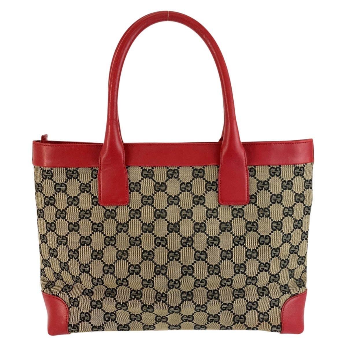 25548
GUCCI グッチ レッド ベージュ GGキャンバス / レザー 002 1119 トートバッグ ショルダーバッグ レディース ABP35
