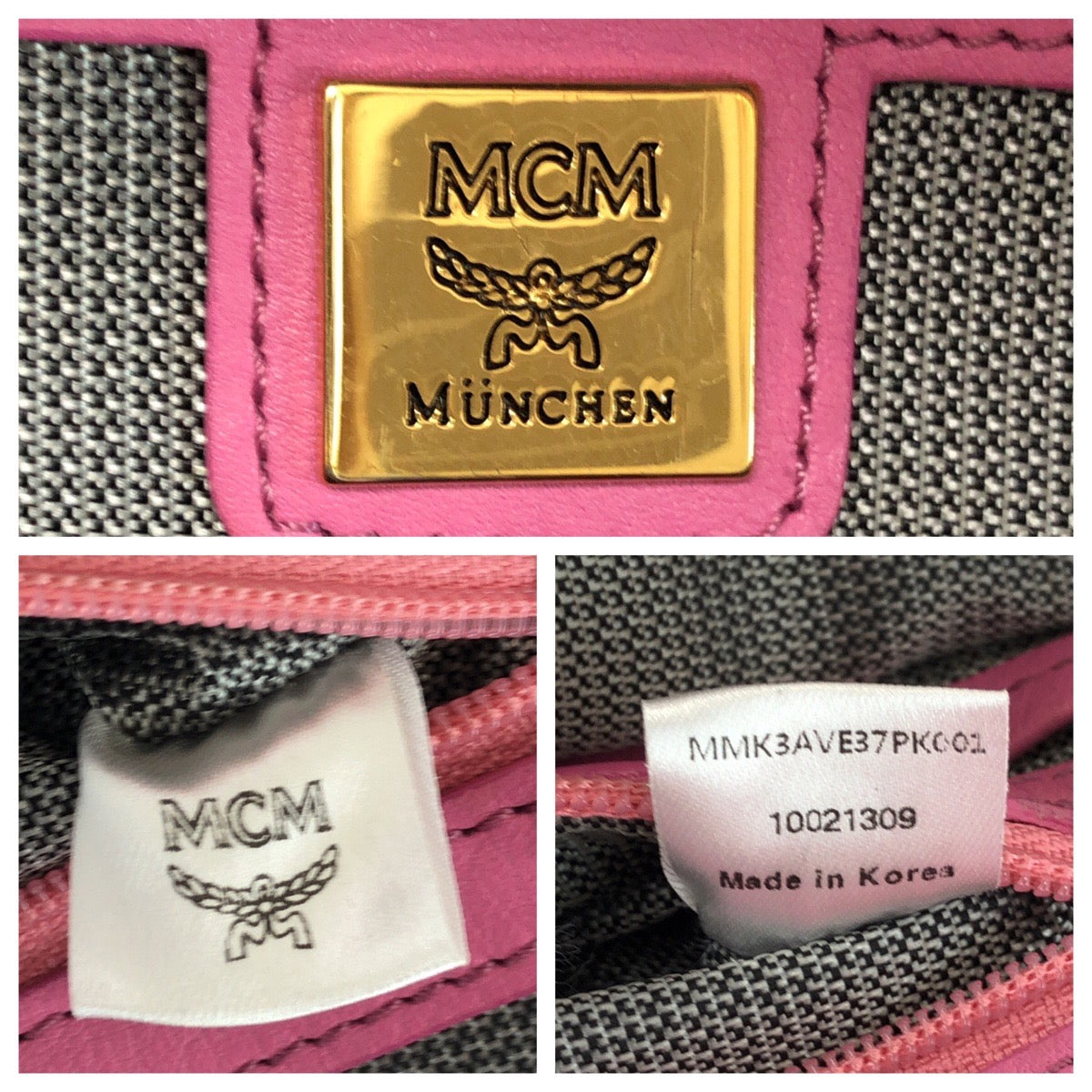 25549
MCM エム シー エム ヴィセトス Stark ピンク ゴールド金具 レザー MMK3AVE37PK001 リュックサック バックパック レディース ABP37