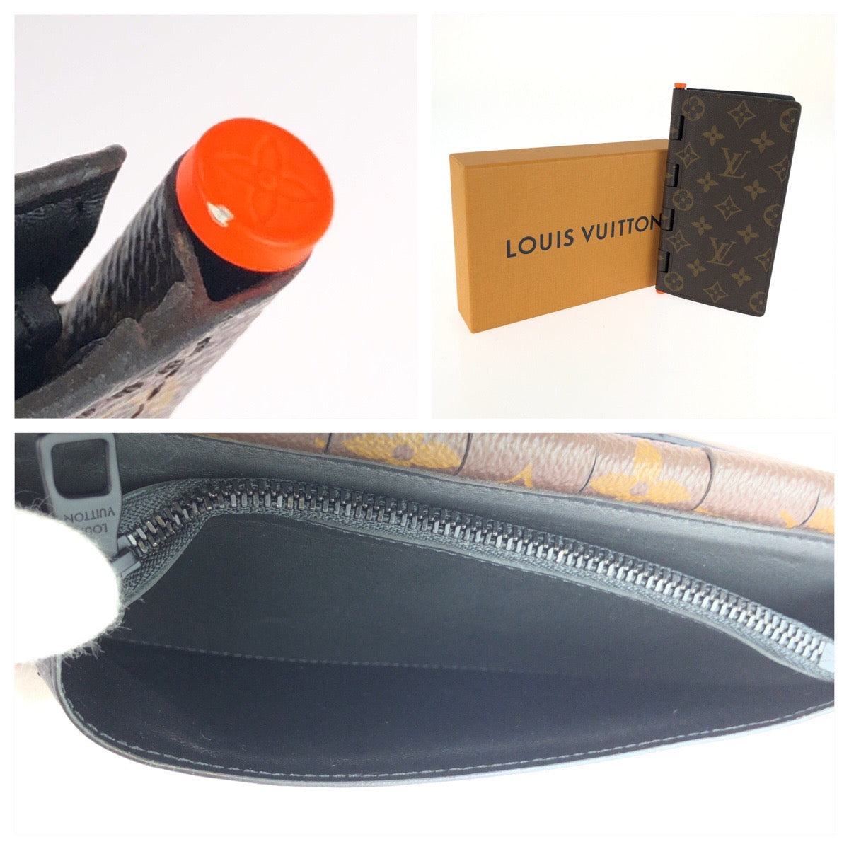 25552
LOUIS VUITTON ルイヴィトン モノグラムソーラーレイ ポルトフォイユ ブラザ ヒンジ ブラウン PVC M67449 長財布 ロングウォレット メンズ SA70