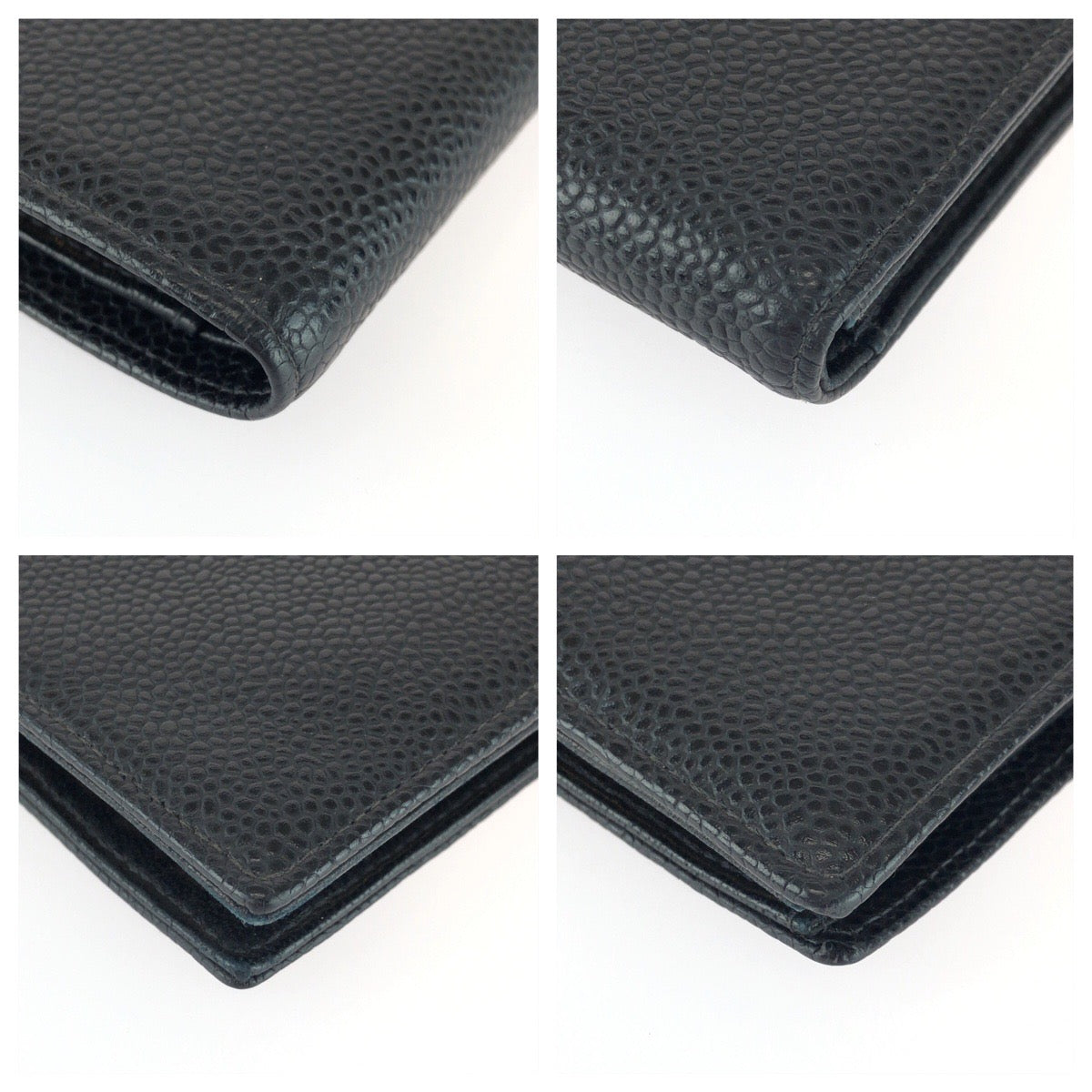 25553
CHANEL シャネル ココマーク がま口 ブラック 黒 ゴールド金具 レザー 長財布 ロングウォレット レディース ABP56
