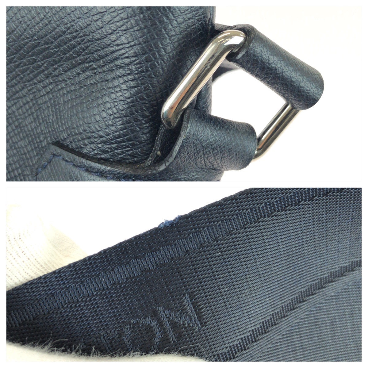 25557
LOUIS VUITTON ルイヴィトン タイガ サシャ ネイビー シルバー金具 レザー M32629 ショルダーバッグ メッセンジャーバッグ メンズ ABP50