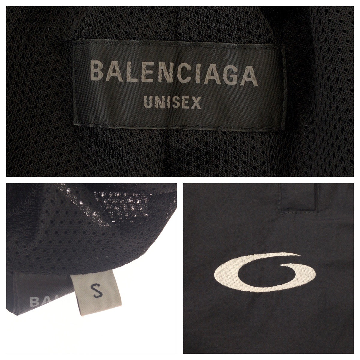 25558
BALENCIAGA バレンシアガ スポーティB トラックパンツ サイズS ブラック 黒 ポリエステル トラックパンツ ナイロン バギーパンツ メンズ A56