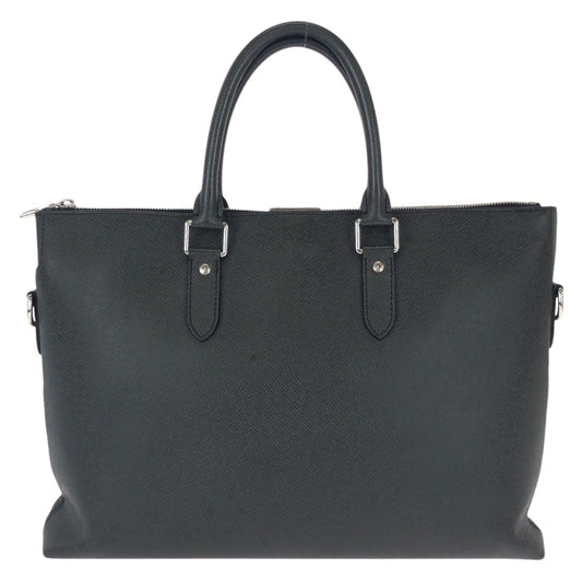 25561
LOUIS VUITTON ルイヴィトン タイガ アントン ブラック 黒 シルバー金具 レザー M33416 ビジネスバッグ ブリーフケース メンズ ABP56