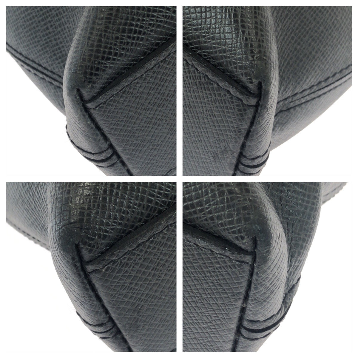 25561
LOUIS VUITTON ルイヴィトン タイガ アントン ブラック 黒 シルバー金具 レザー M33416 ビジネスバッグ ブリーフケース メンズ ABP56