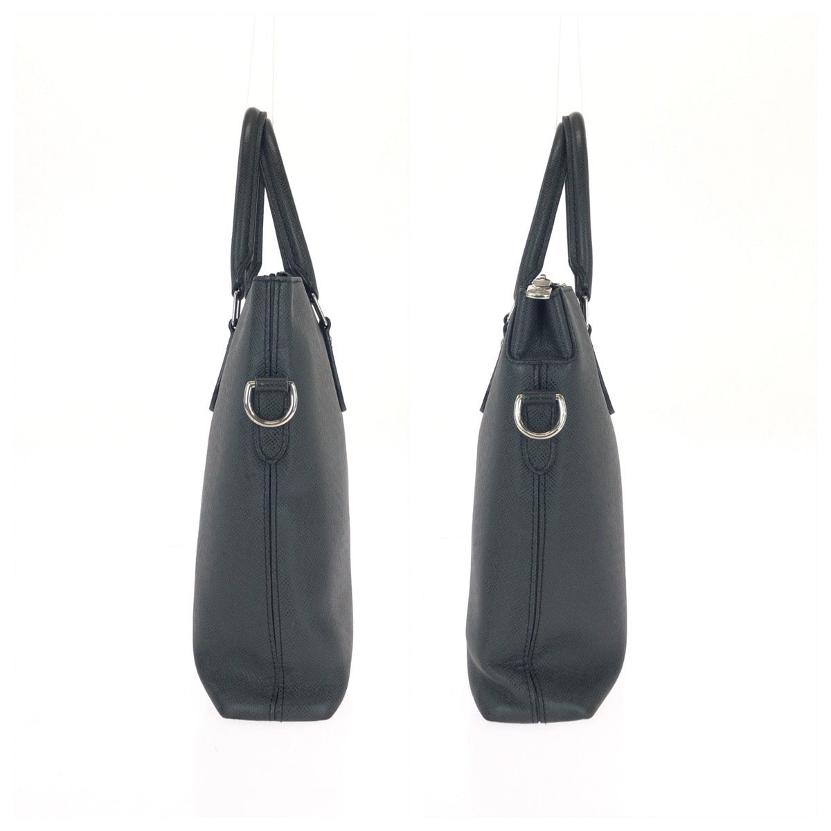 25561
LOUIS VUITTON ルイヴィトン タイガ アントン ブラック 黒 シルバー金具 レザー M33416 ビジネスバッグ ブリーフケース メンズ ABP56