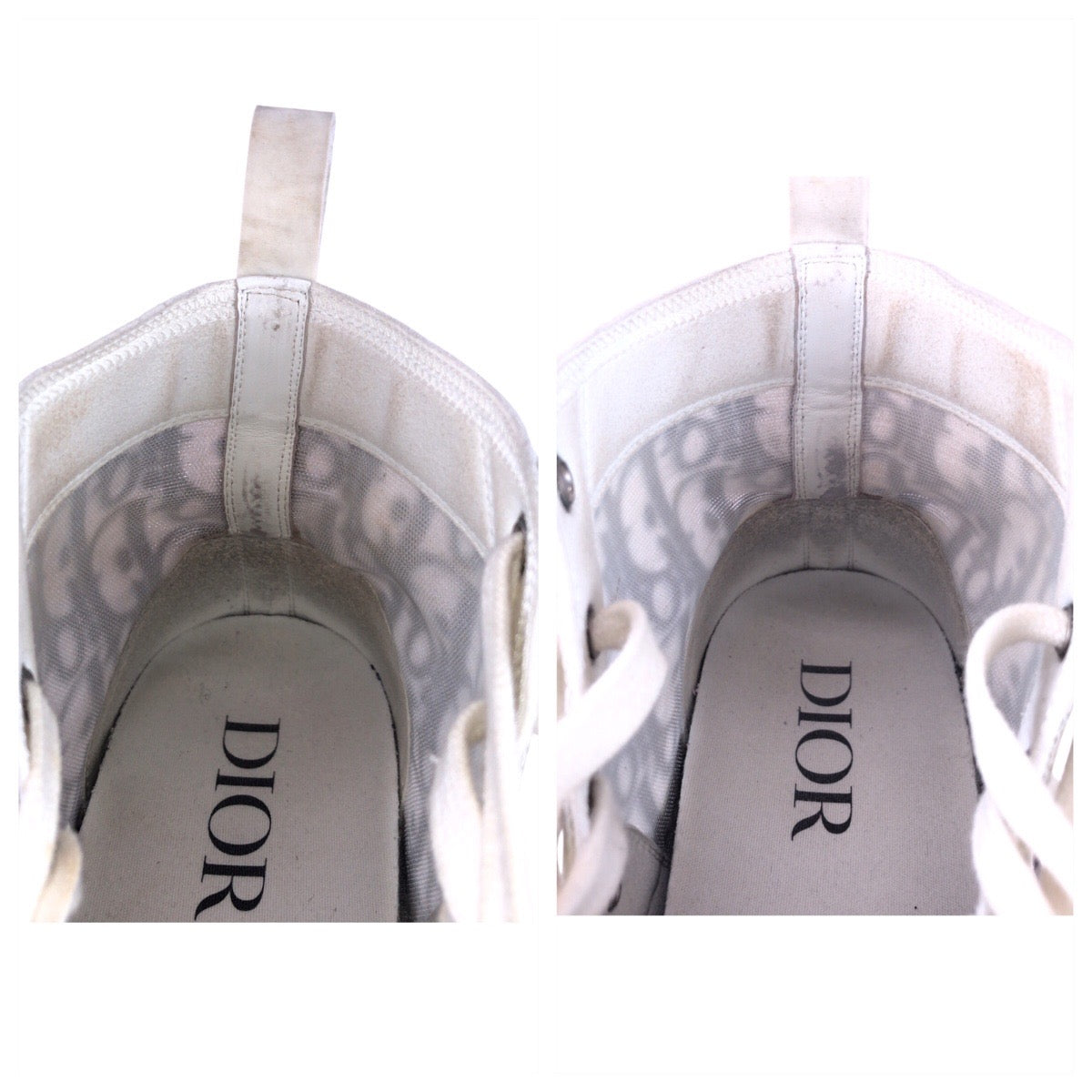 25565
Dior ディオール オブリーク サイズ表記38 グレー ホワイト キャンバス / ラバー スニーカー ハイカット レディース AB21