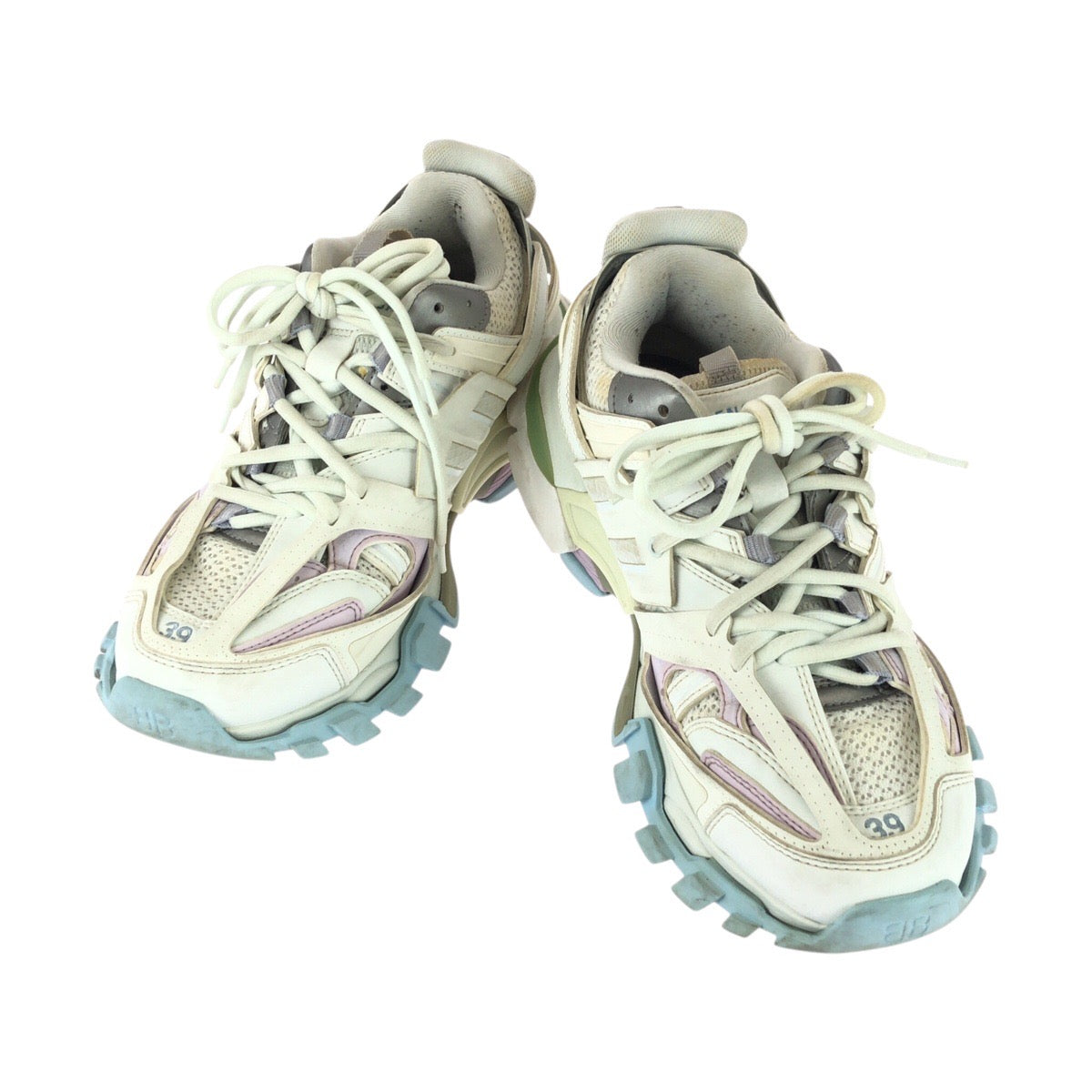 25566
BALENCIAGA バレンシアガ Track サイズ26 ホワイト マルチカラー ナイロン / ラバー 542436 スニーカー レディース AB28