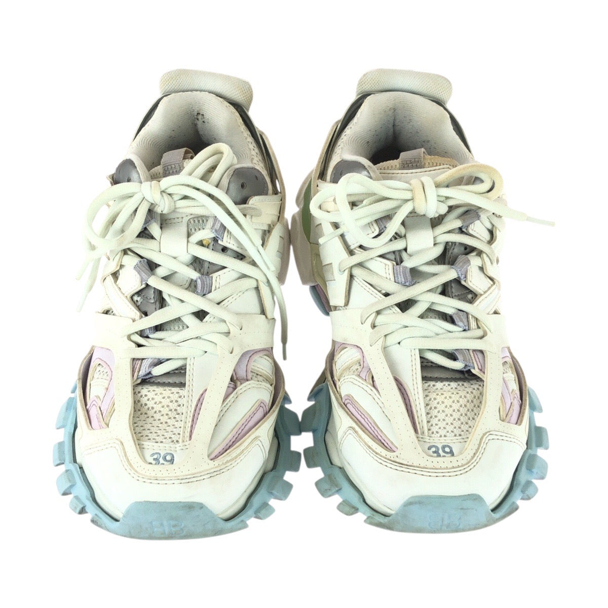 25566
BALENCIAGA バレンシアガ Track サイズ26 ホワイト マルチカラー ナイロン / ラバー 542436 スニーカー レディース AB28