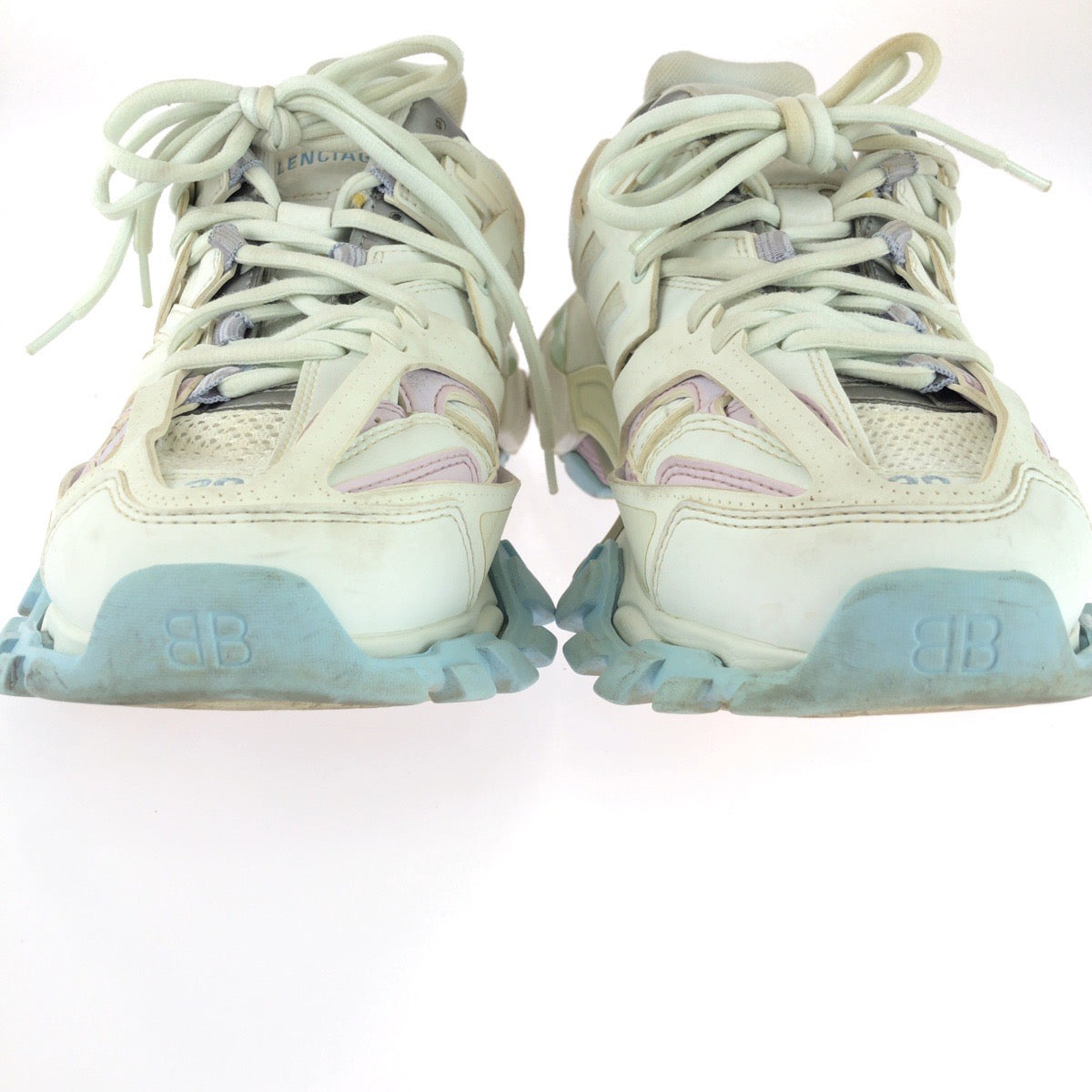25566
BALENCIAGA バレンシアガ Track サイズ26 ホワイト マルチカラー ナイロン / ラバー 542436 スニーカー レディース AB28