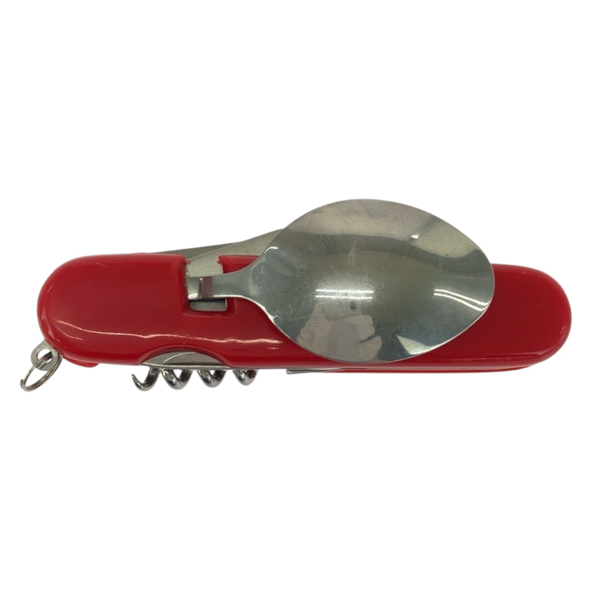 25581
Supreme シュプリーム Hobo Tool アンタイヒーロー レッド ホワイト シルバー プラスチック マルチツール ナイフ フォーク スプーン 栓抜き メンズ N21