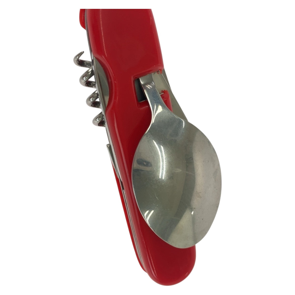 25581
Supreme シュプリーム Hobo Tool アンタイヒーロー レッド ホワイト シルバー プラスチック マルチツール ナイフ フォーク スプーン 栓抜き メンズ N21