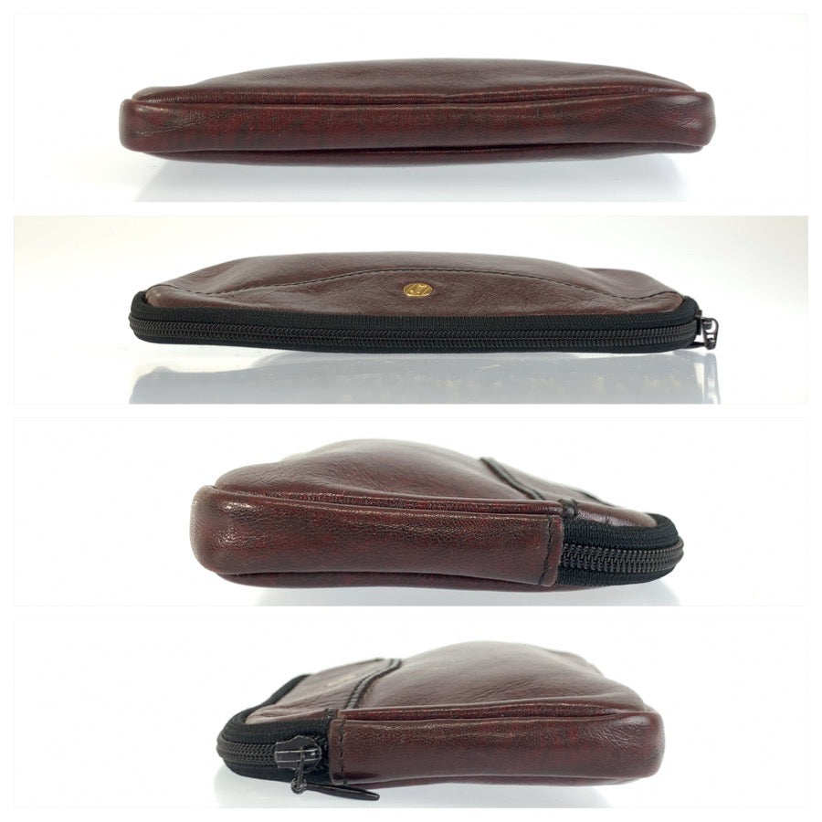 25604
GOLD PFEIL ゴールドファイル ワインレッド ゴールド金具 レザー ポーチ 小物入れ メンズ ABP1