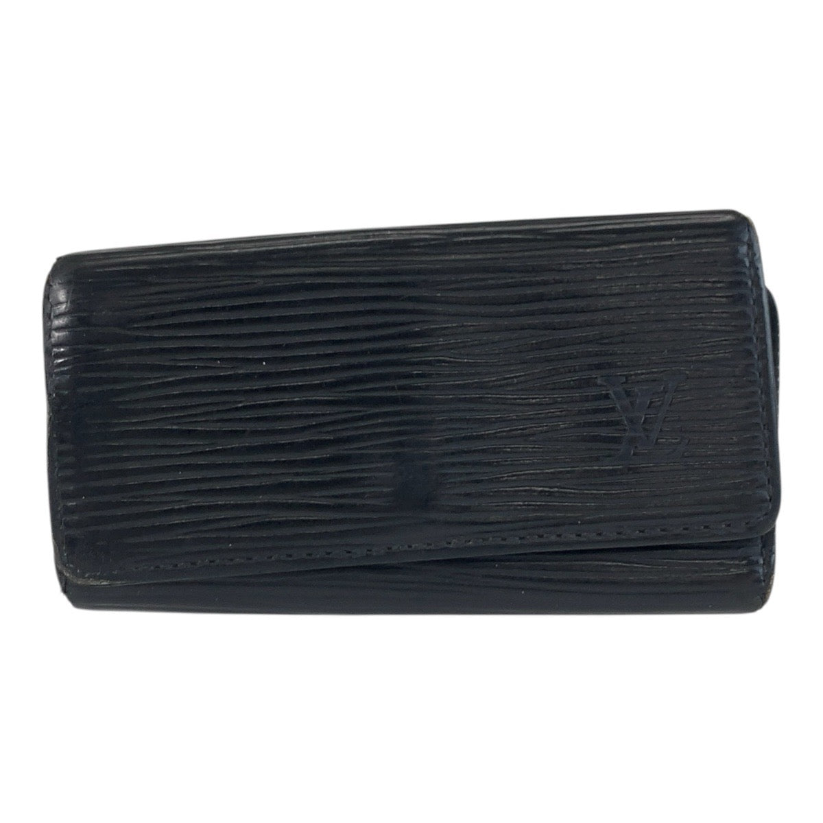 25605
LOUIS VUITTON ルイ ヴィトン エピ ミュルティクレ4 ブラック 黒 ゴールド金具 レザー M63822 キーケース 4連 メンズ AB1