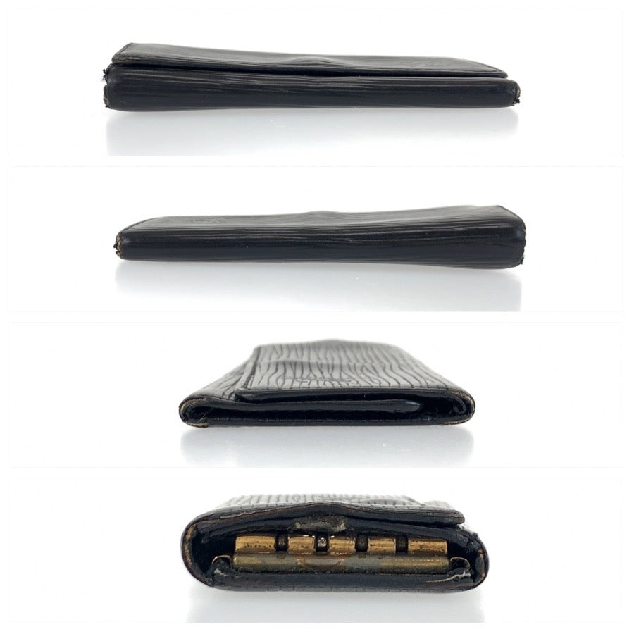 25605
LOUIS VUITTON ルイ ヴィトン エピ ミュルティクレ4 ブラック 黒 ゴールド金具 レザー M63822 キーケース 4連 メンズ AB1