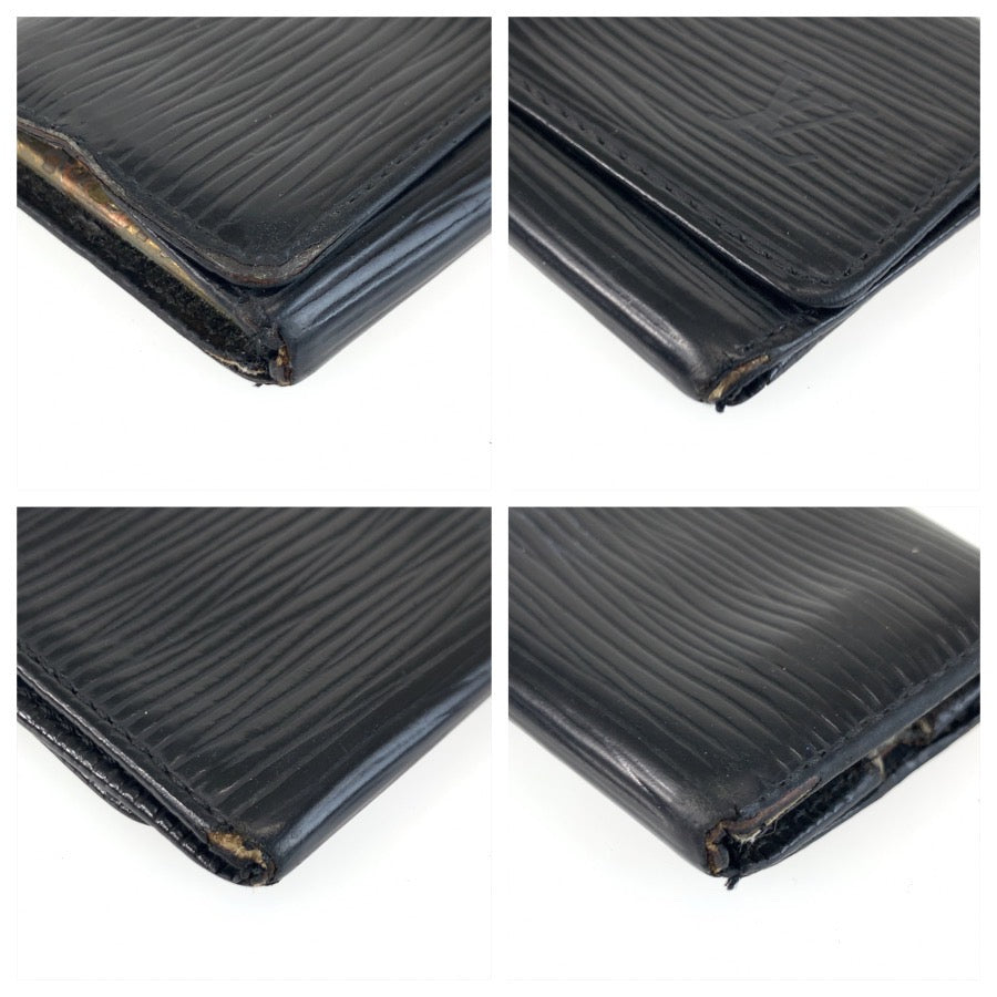 25605
LOUIS VUITTON ルイ ヴィトン エピ ミュルティクレ4 ブラック 黒 ゴールド金具 レザー M63822 キーケース 4連 メンズ AB1