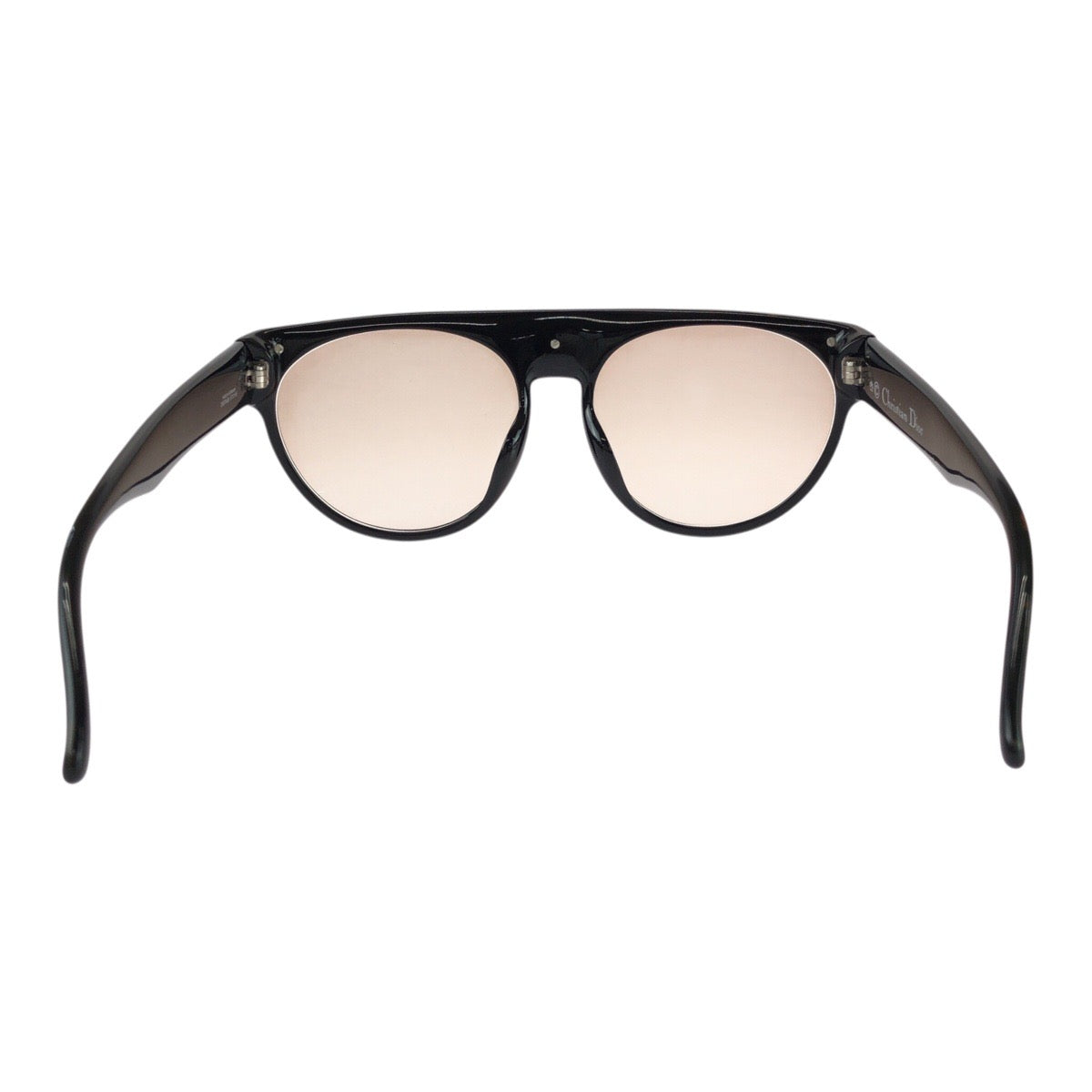 25627
Christian Dior クリスチャンディオール ヴィンテージ ブラック ゴールド プラスチック 2437A 80 サングラス フレームのみ ティアドロップ レディース ABP16