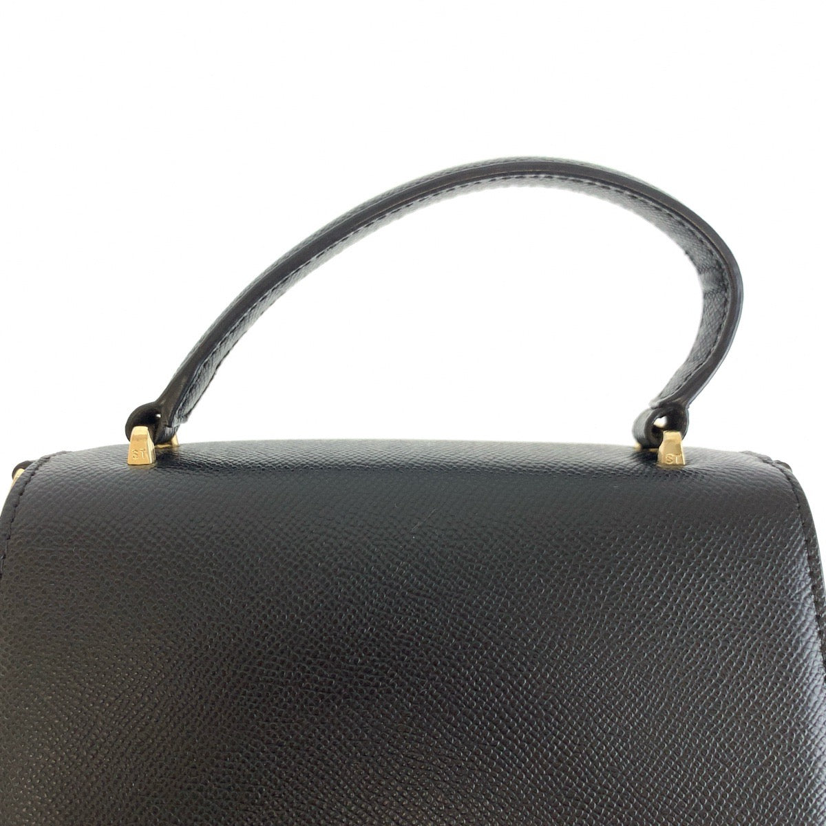 25632
Samantha Thavasa サマンサタバサ ロレッタ ブラック ホワイト ゴールド金具 レザー ハンドバッグ ショルダーバッグ 2way レディース A16
