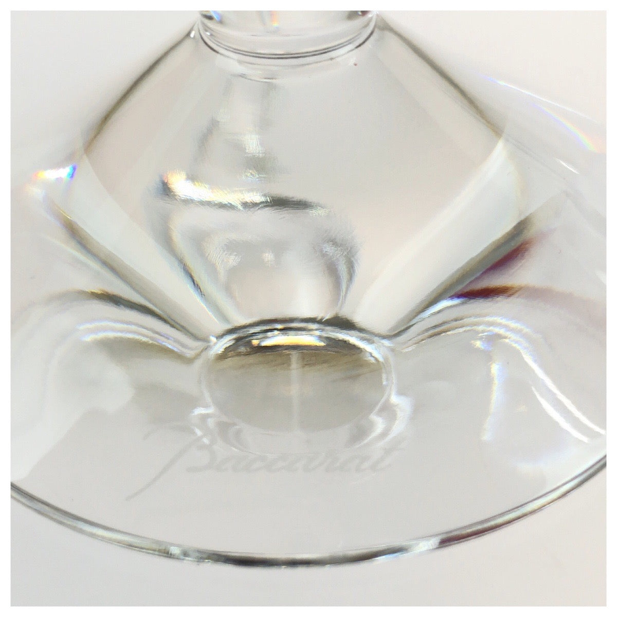 25637
Baccarat バカラ ベガ クリア ガラス グラス ワイングラス レディース S18