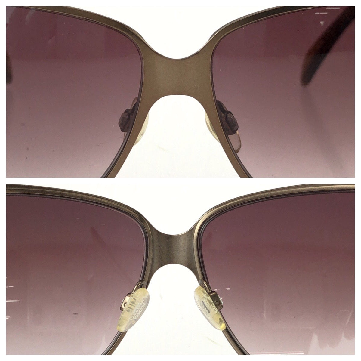 25642
CELINE DION EYES セリーヌ ディオン アイズ クリスタル ブラウン ブロンズ プラスチック / メタル CD4103S サングラス 男女兼用 バタフライ レディース A14