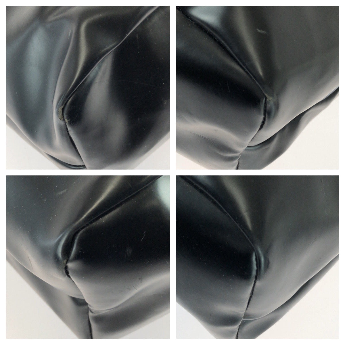 25656
SEE BY CHLOE シーバイクロエ ブラック 黒 ゴールド金具 ポリウレタン / PVC トートバッグ ビーチバッグ レディース ABP8