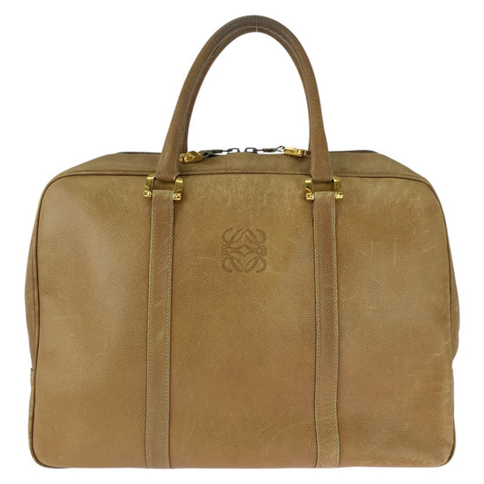 25677
LOEWE ロエベ アナグラム ベージュ ゴールド金具 レザー ビジネスバッグ ブリーフケース メンズ B17
