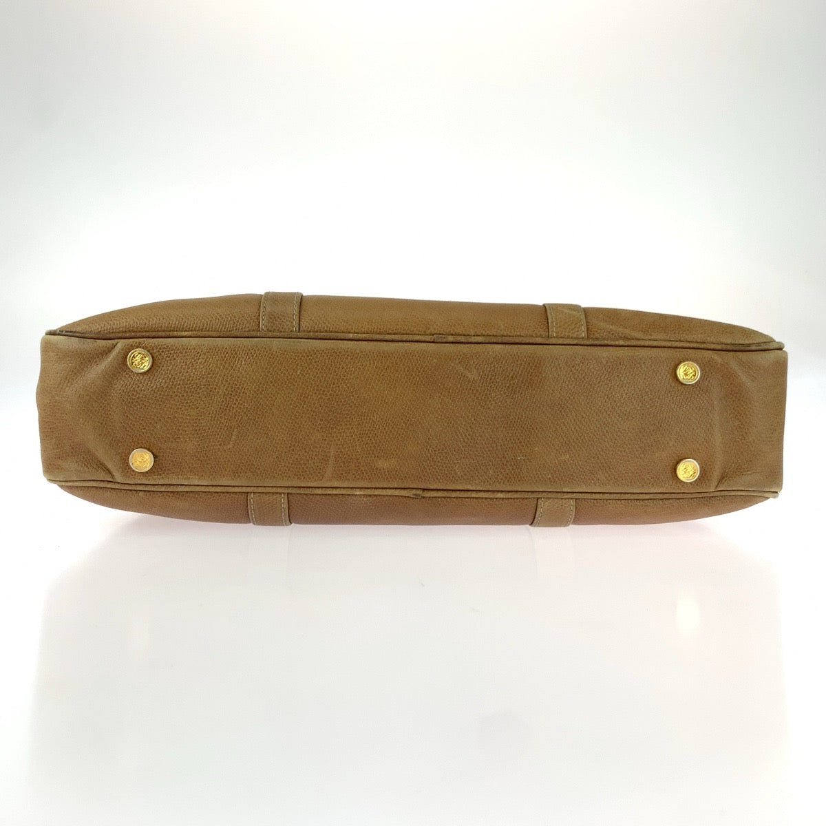 25677
LOEWE ロエベ アナグラム ベージュ ゴールド金具 レザー ビジネスバッグ ブリーフケース メンズ B17