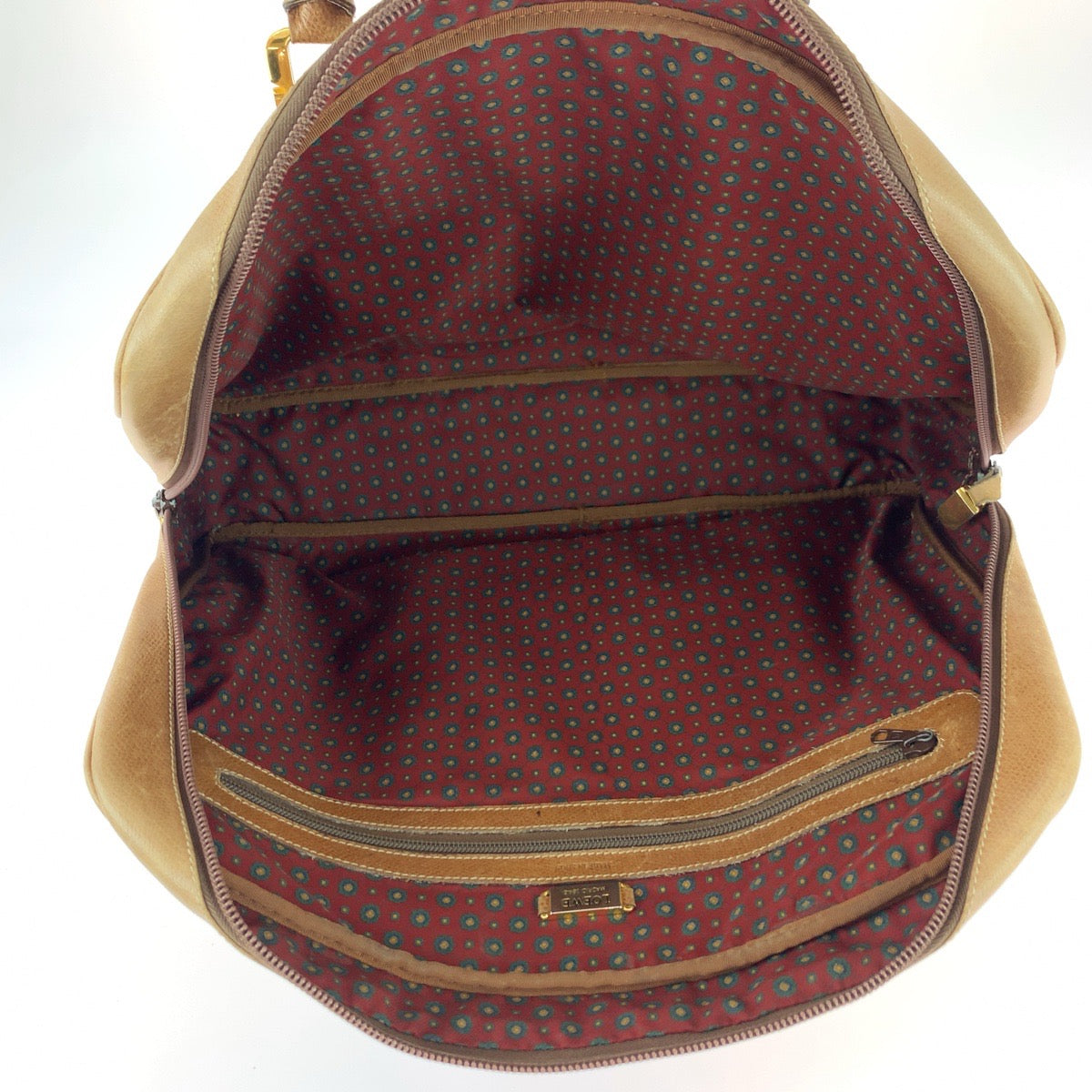 25677
LOEWE ロエベ アナグラム ベージュ ゴールド金具 レザー ビジネスバッグ ブリーフケース メンズ B17