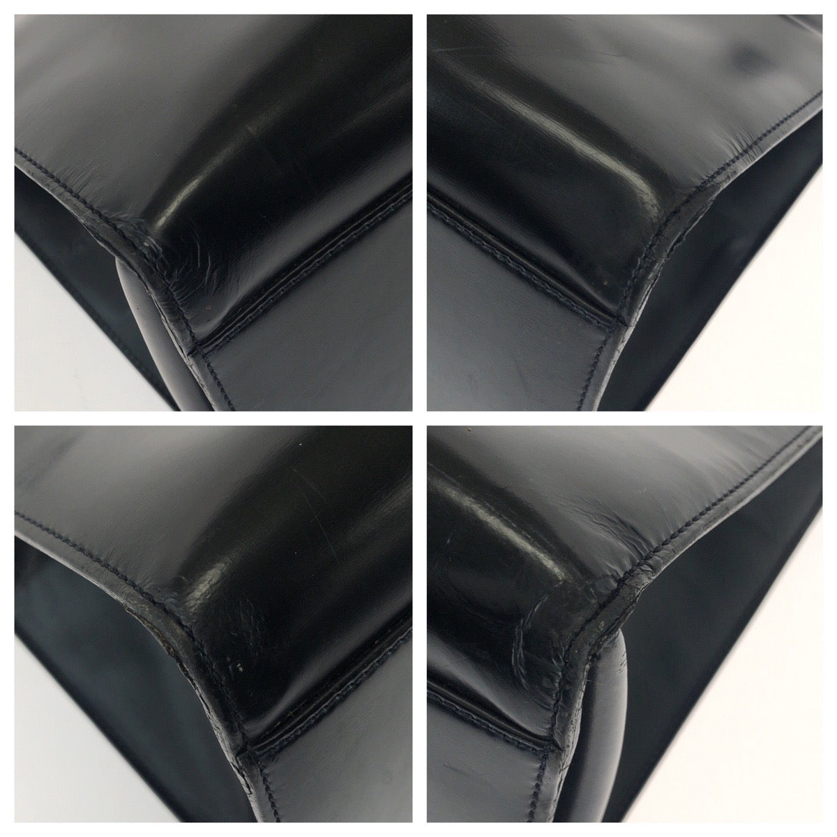 25695
CARTIER カルティエ ヴィンテージ パンテール ブラック 黒 シルバー金具 レザー トートバッグ ショルダーバッグ レディース ABP35