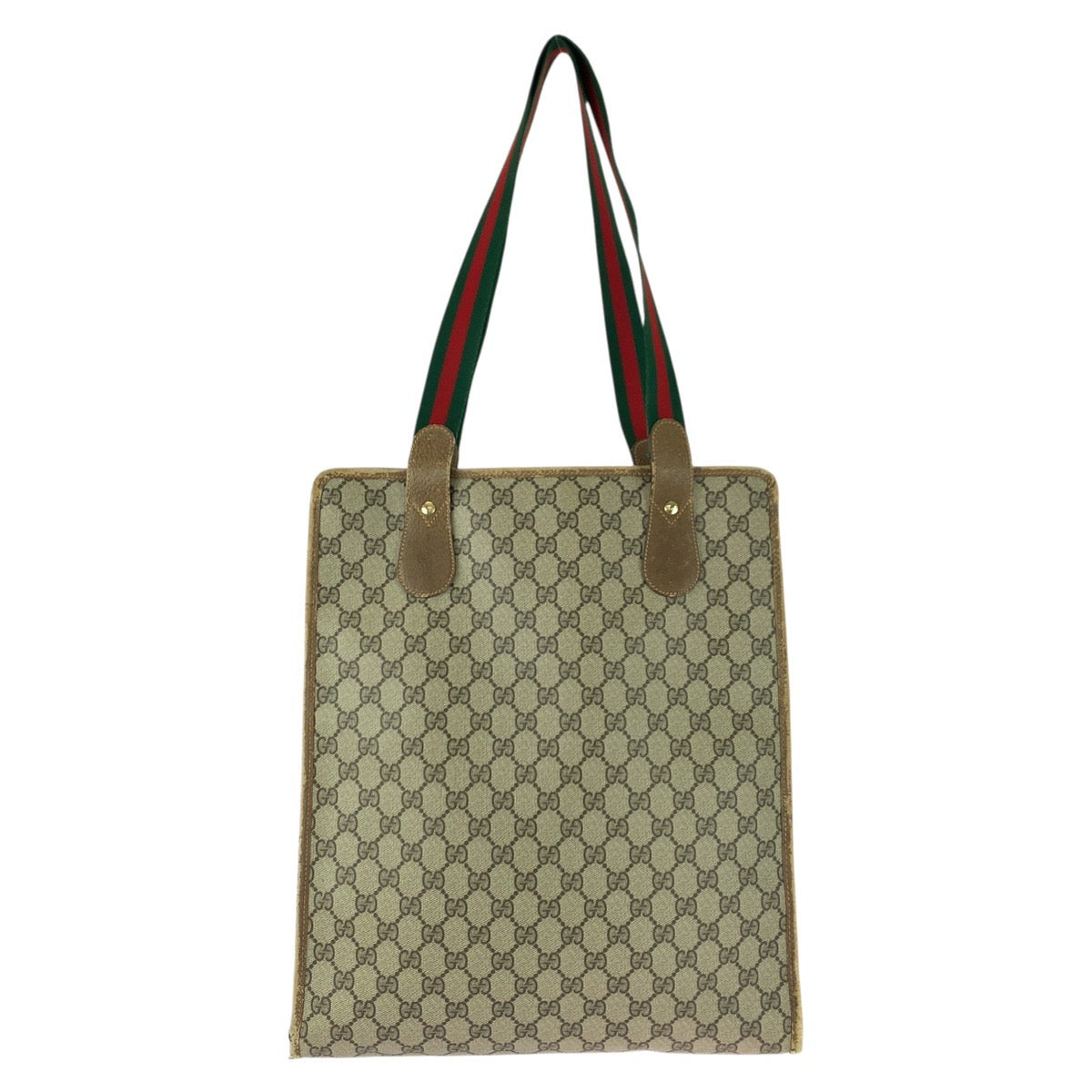 25699
GUCCI グッチ ヴィンテージ シェリーライン ベージュ ブラウン ゴールド金具 GGスプリームキャンバス 89 02 092 トートバッグ ショルダーバッグ レディース AB21