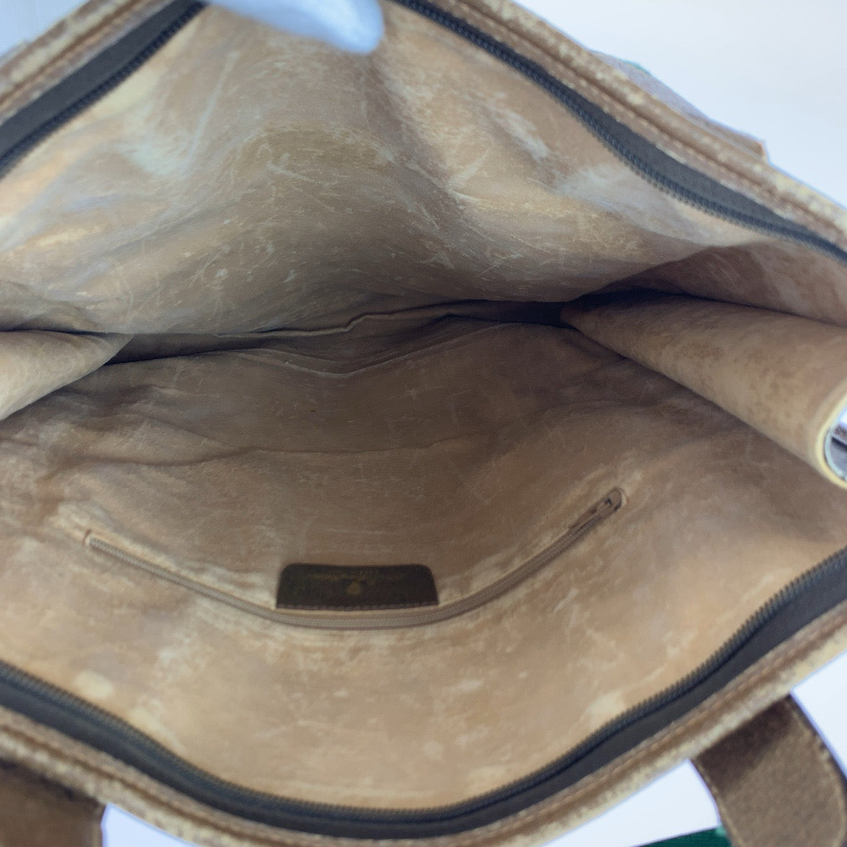 25699
GUCCI グッチ ヴィンテージ シェリーライン ベージュ ブラウン ゴールド金具 GGスプリームキャンバス 89 02 092 トートバッグ ショルダーバッグ レディース AB21