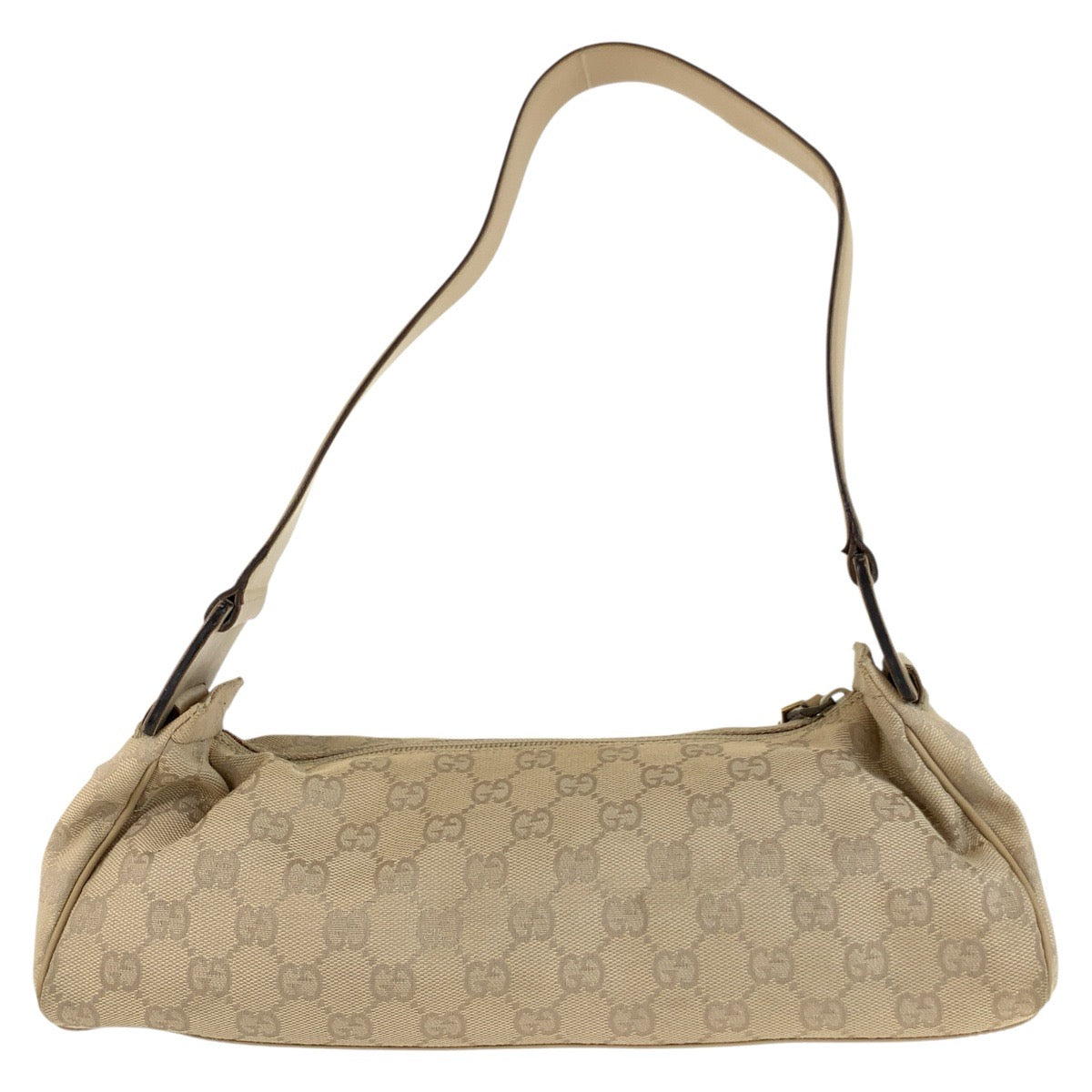 25702
GUCCI グッチ ベージュ ゴールド金具 GGキャンバス 92697 ショルダーバッグ レディース ABP35