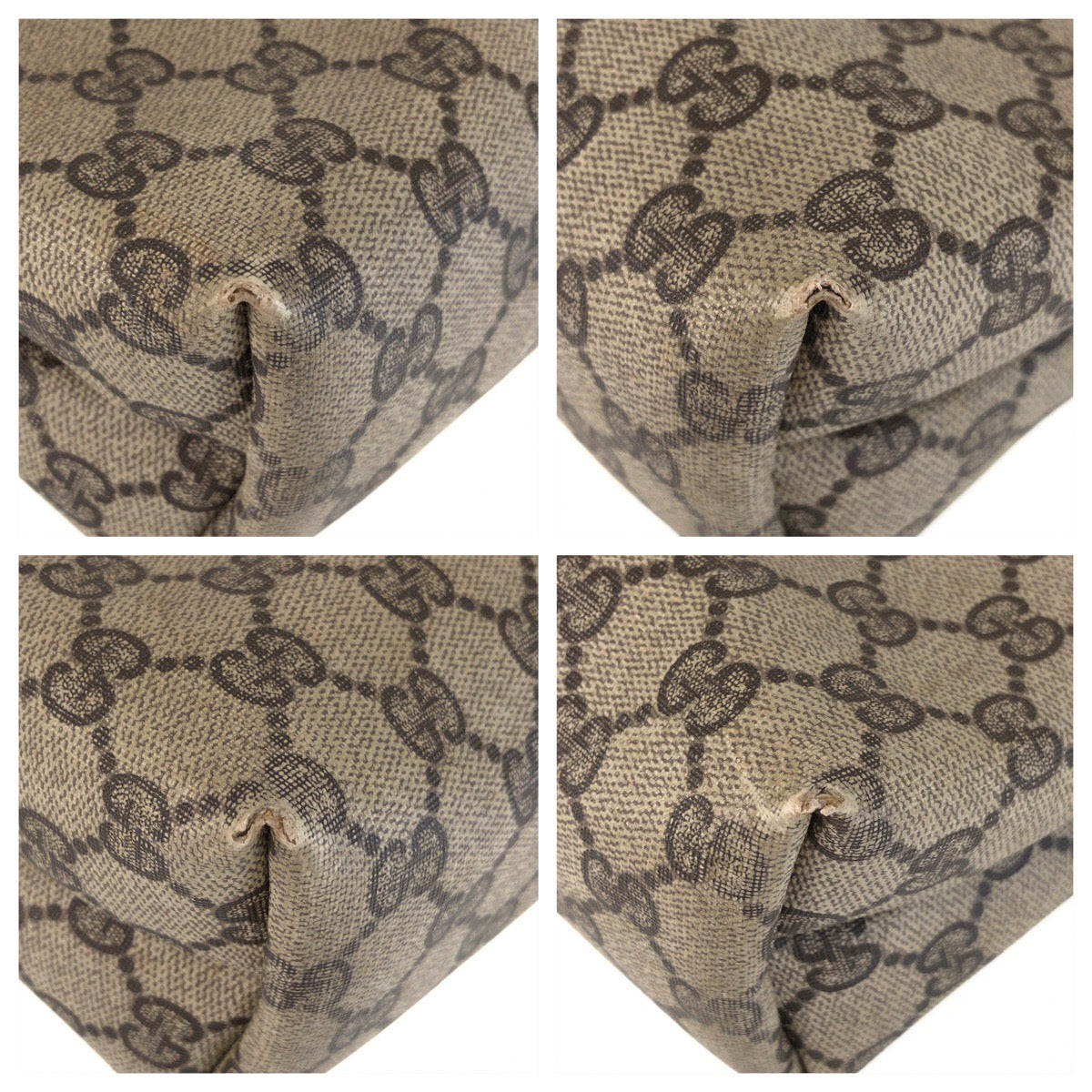 25709
GUCCI グッチ ヴィンテージ シェリーライン ベージュ ブラウン GGスプリームキャンバス / レザー 683 01 003 トートバッグ ショルダーバッグ レディース ABP28