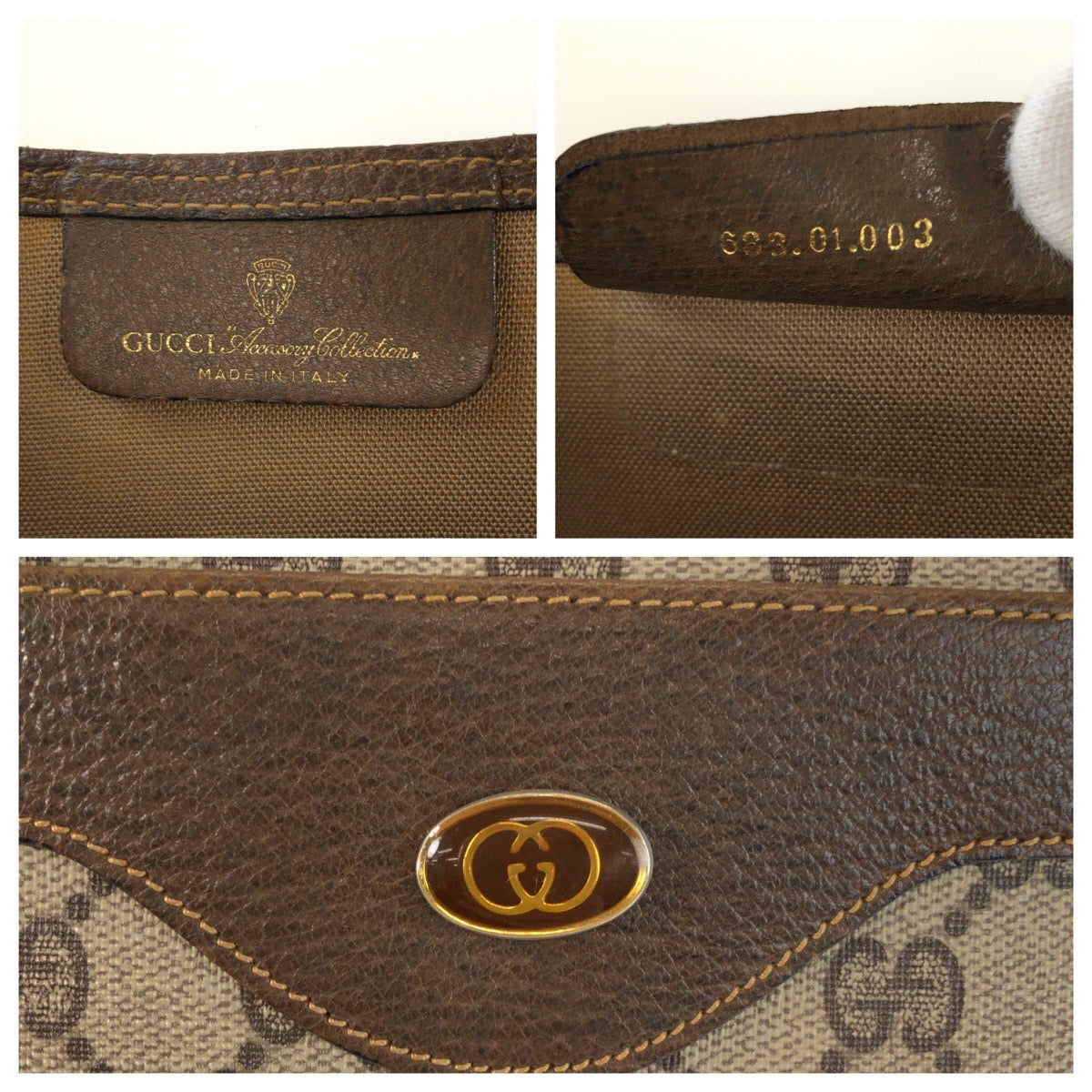 25709
GUCCI グッチ ヴィンテージ シェリーライン ベージュ ブラウン GGスプリームキャンバス / レザー 683 01 003 トートバッグ ショルダーバッグ レディース ABP28