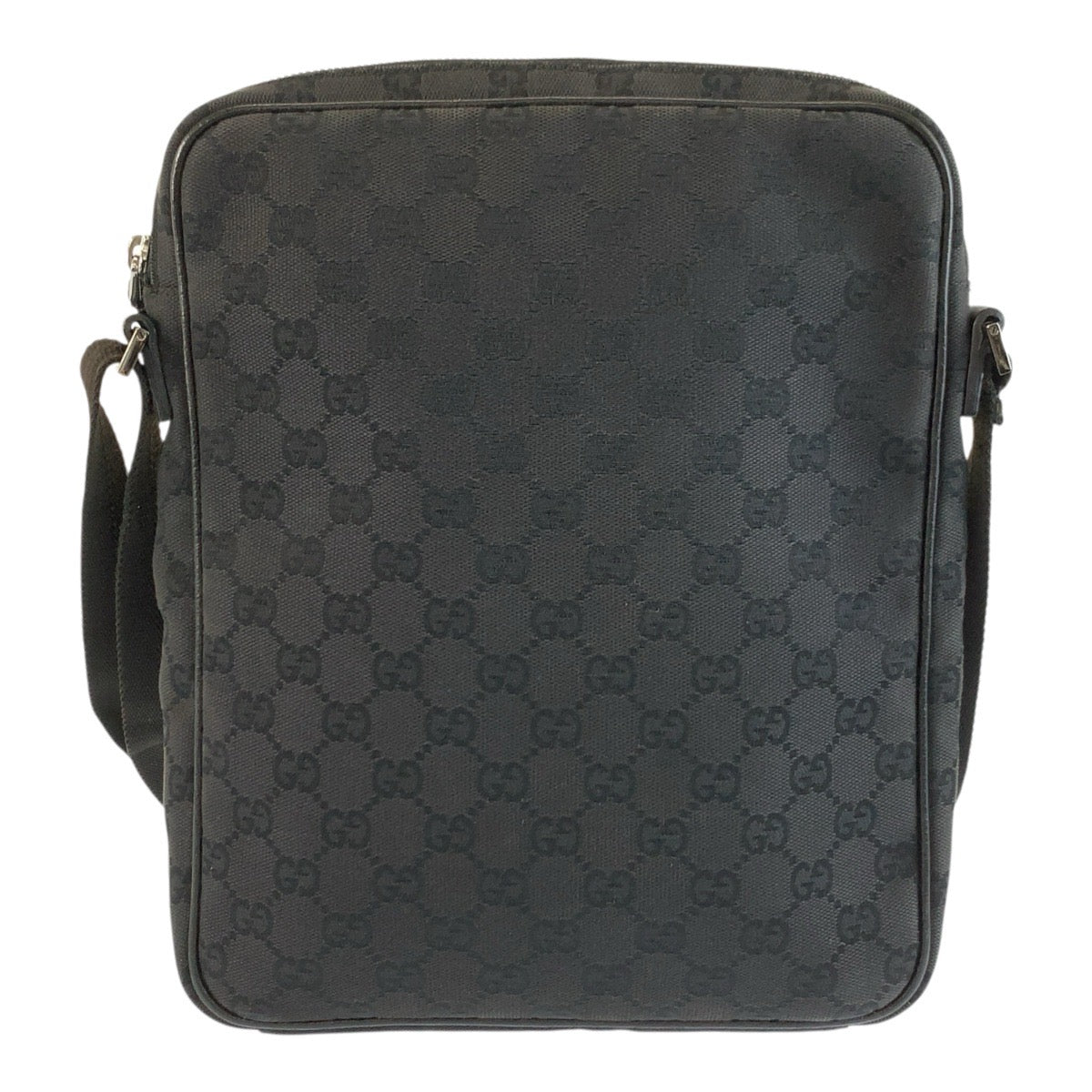 25711
GUCCI グッチ ブラック 黒 GGキャンバス 122760 ショルダーバッグ メッセンジャーバッグ メンズ ABP35