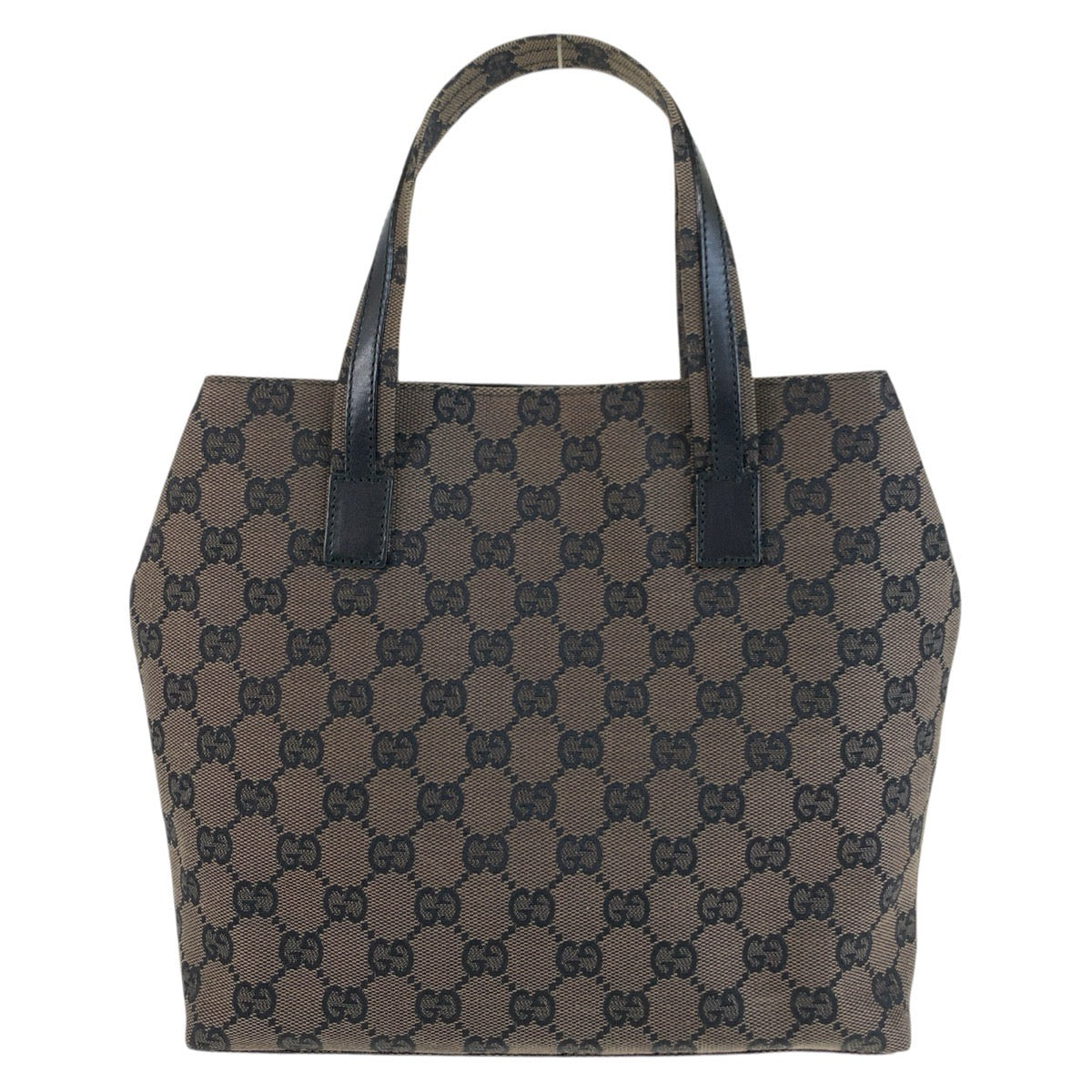 25725
GUCCI グッチ ブラウン ブラック GGキャンバス 002 1080 トートバッグ ハンドバッグ レディース ABP35