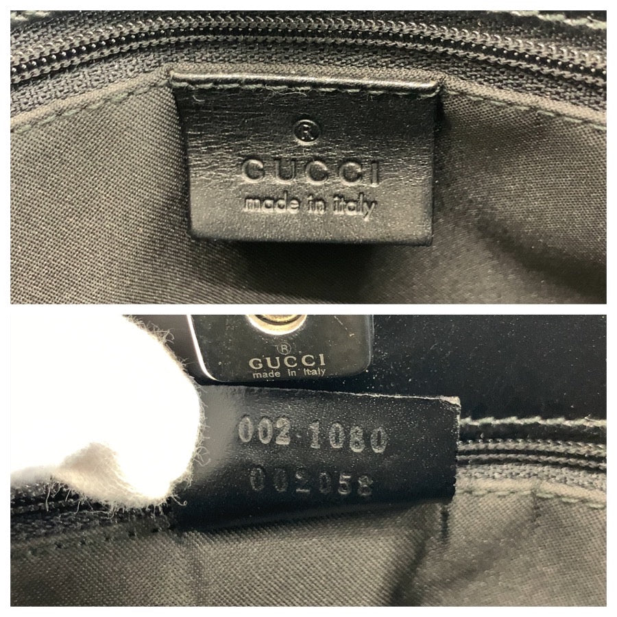 25725
GUCCI グッチ ブラウン ブラック GGキャンバス 002 1080 トートバッグ ハンドバッグ レディース ABP35