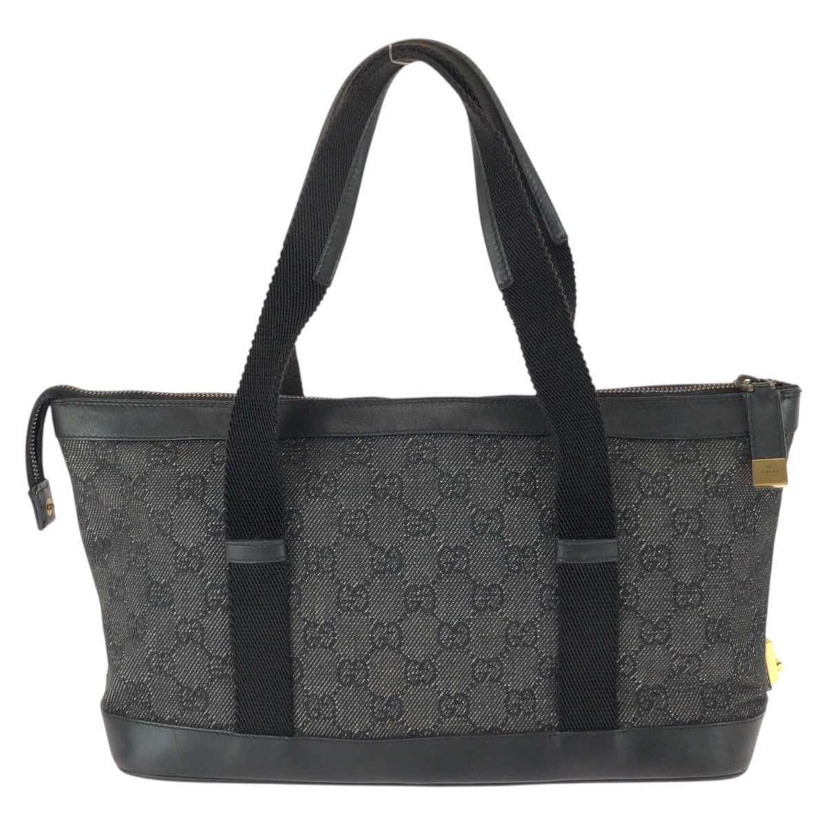 25734
GUCCI グッチ ブラック 黒 ゴールド金具 GGキャンバス / レザー 92734 ハンドバッグ トートバッグ レディース ABP35