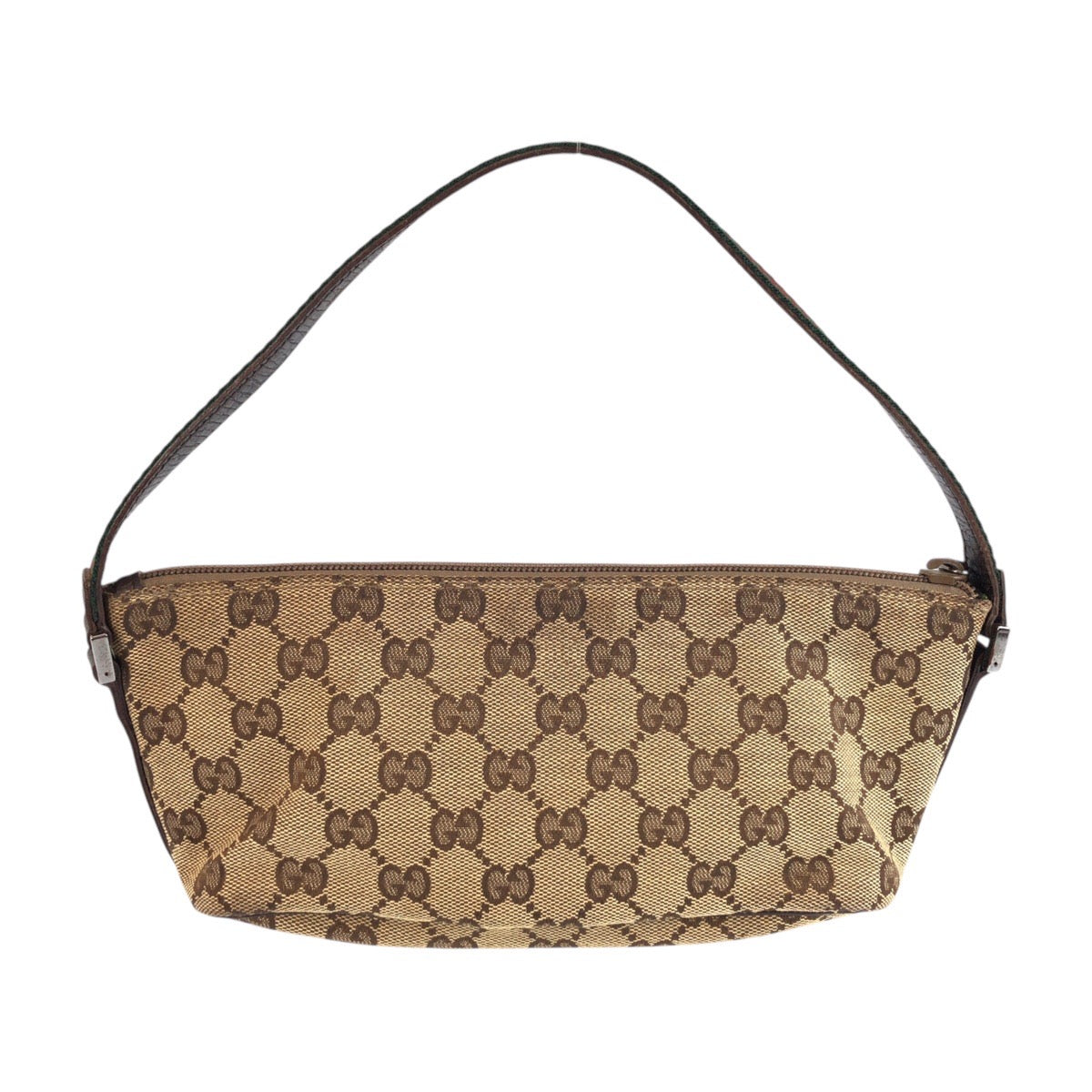 25736
GUCCI グッチ シャリーライン ベージュ ブラウン GGキャンバス / レザー 141809 ハンドバッグ アクセサリーポーチ レディース ABP35